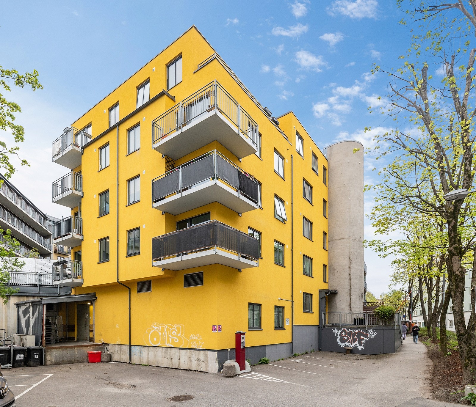 Fasade - Bygget er fra 1999. Galleribilde