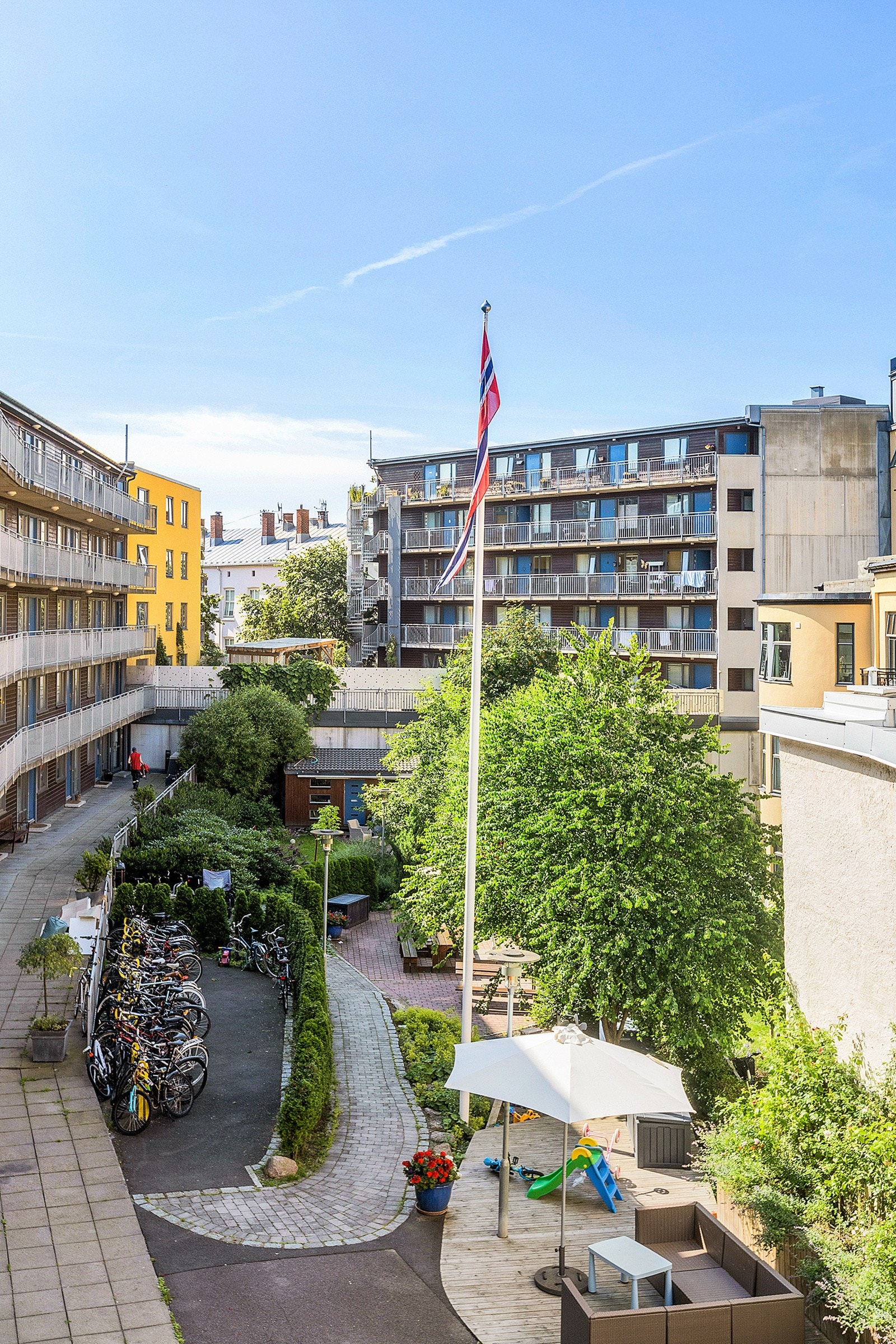 Trivelige fellesområder. Galleribilde