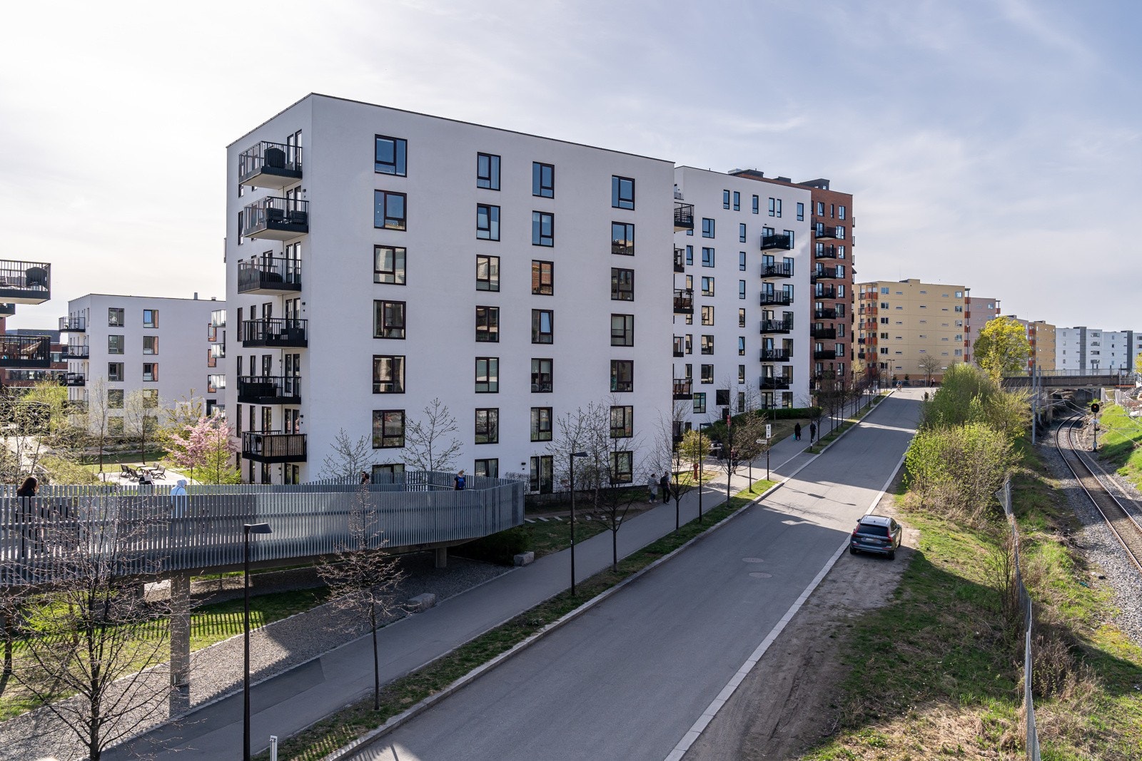 Løren og Hasle er i ferd med å bli en av Oslos mest moderne bydeler med nye, funksjonelle boliger, parker og grøntområder. Galleribilde