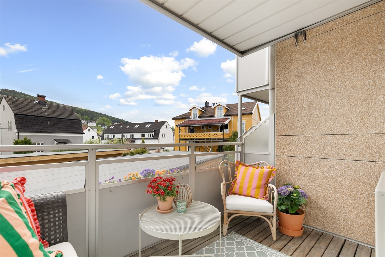 Her er det plass for lounge og grill Galleribilde