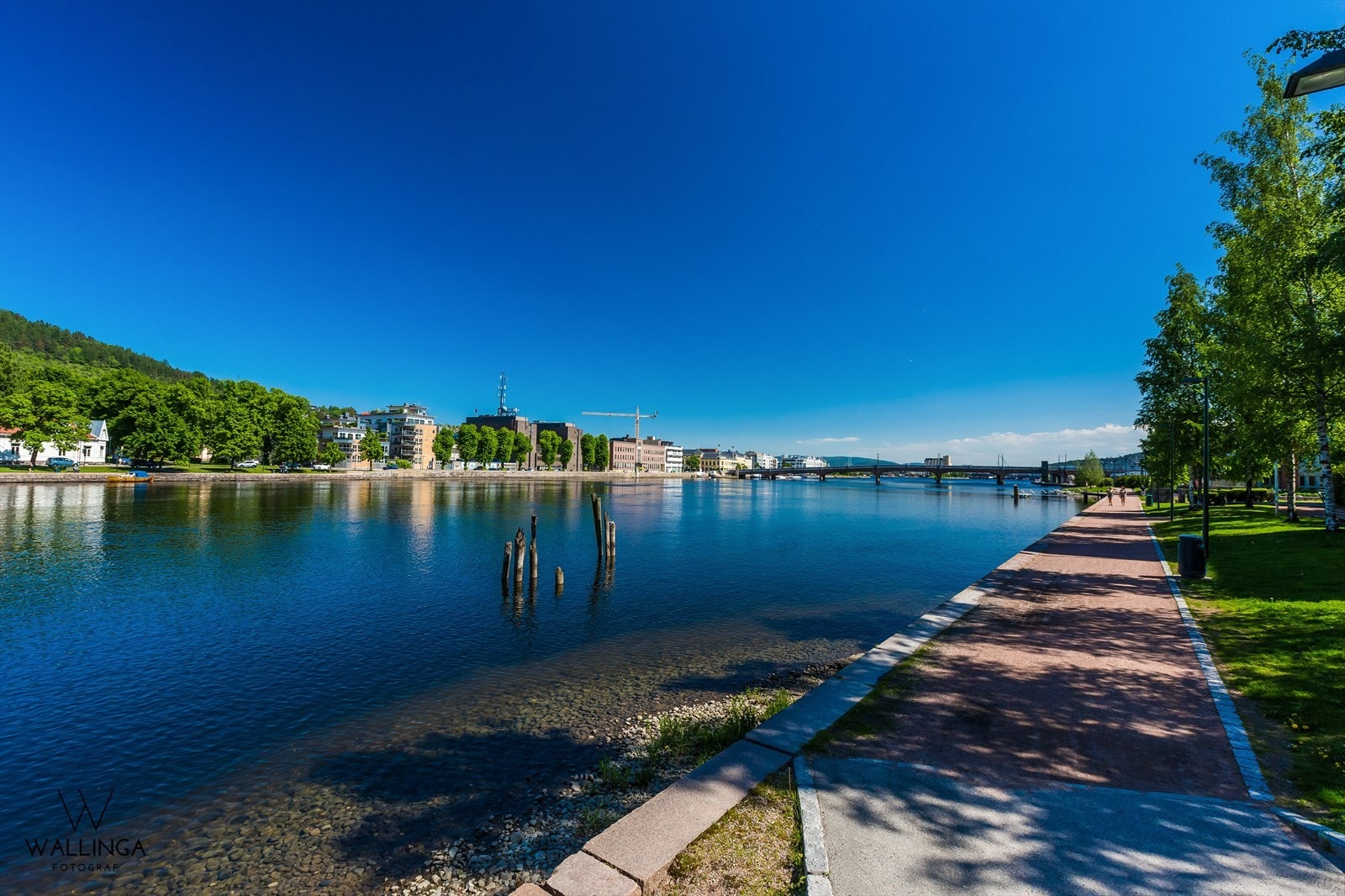 Flotte turmuligheter langs Drammenselva Galleribilde