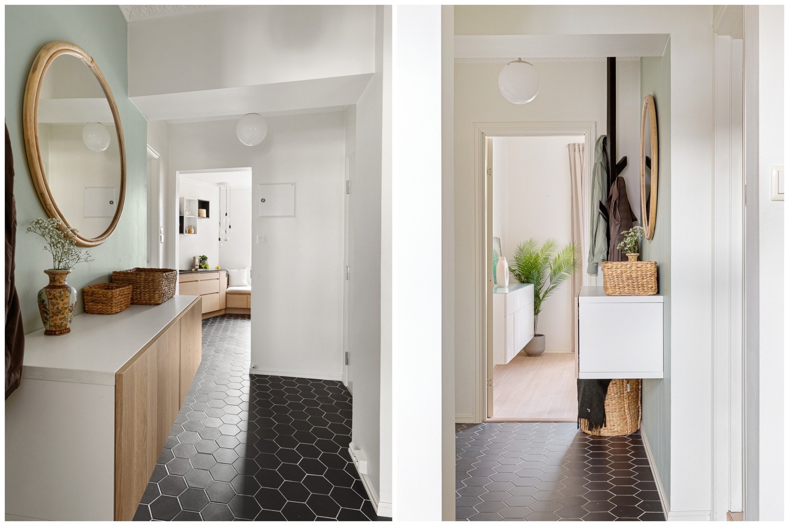 Stor og innbydende inngangsparti med tilgang til alle rom. Det er rikelig med plass til oppbevaring av yttertøy og sko med garderobemuligheter. Sikringsskapet er praktisk plassert i inngangspartiet og er utstyrt med nyere automatsikringer fra 2016 Galleribilde