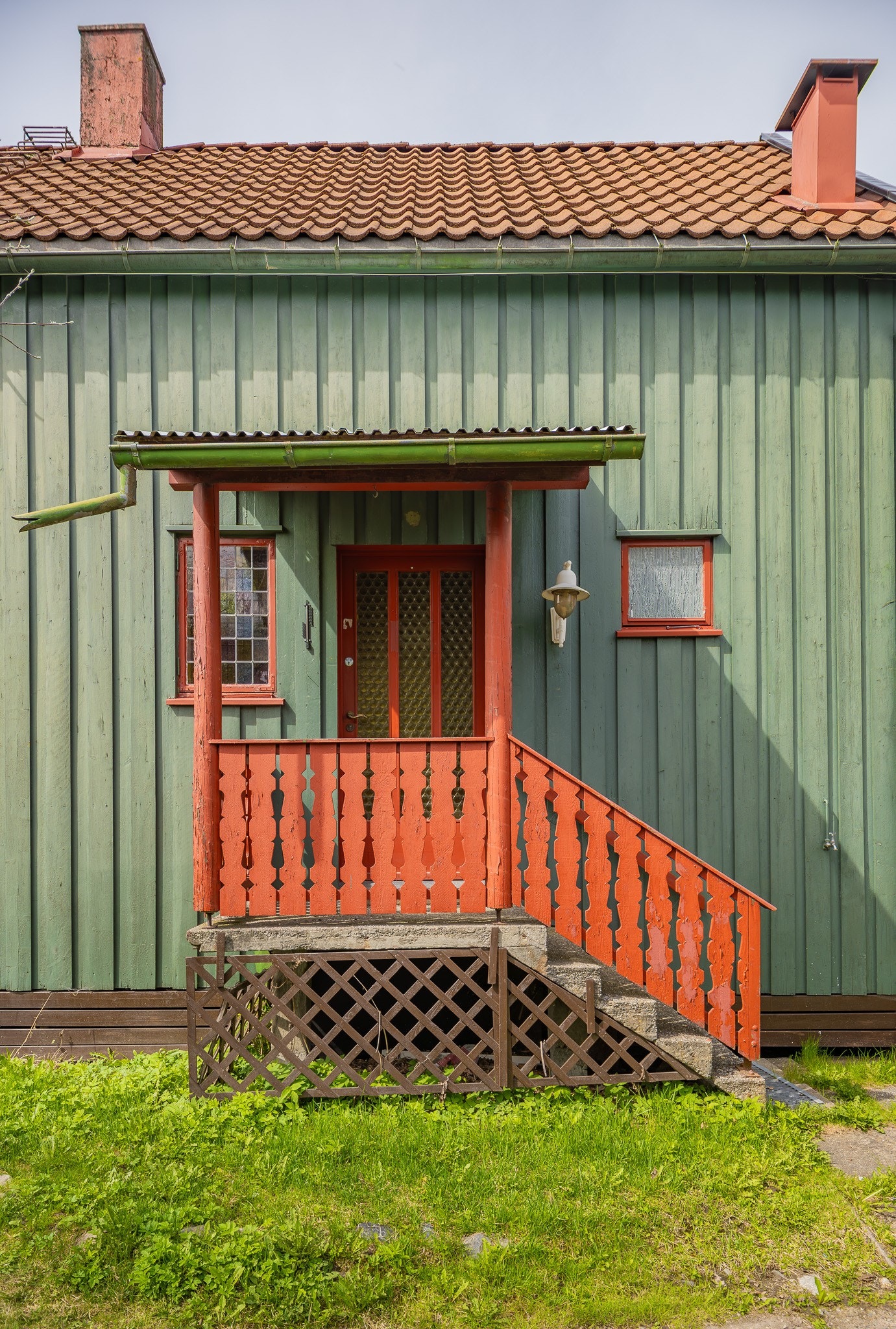 Hyggelig inngangsparti Galleribilde