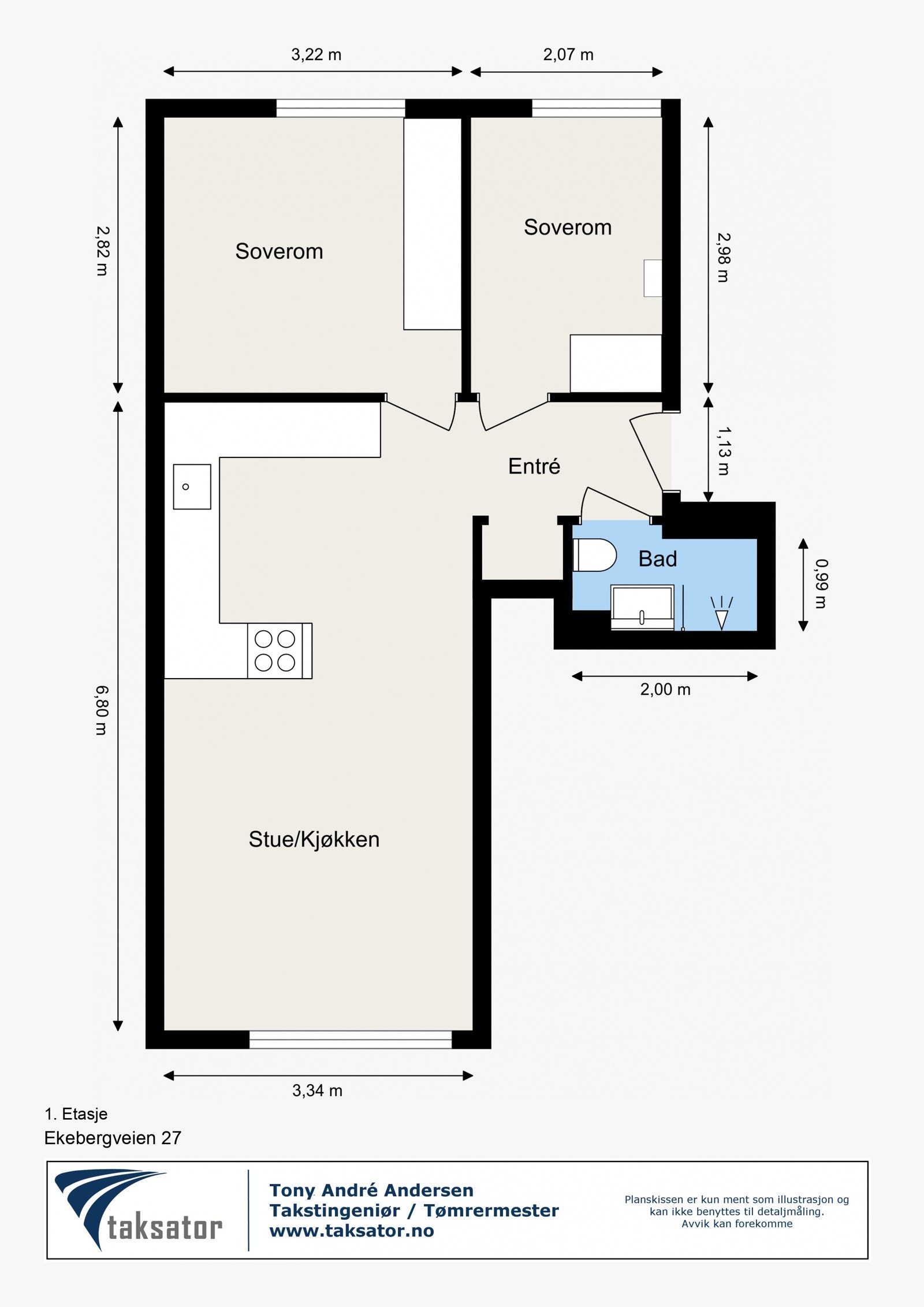 Planløsning. Galleribilde