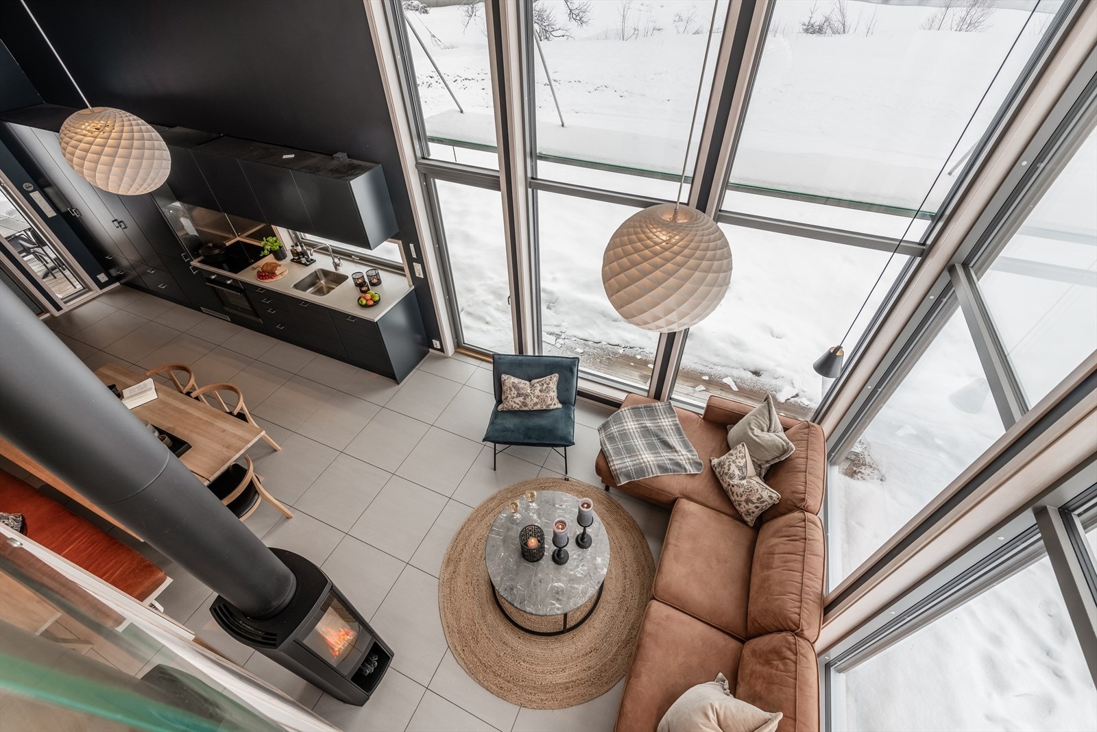 Bilder av visningshytte Galleribilde