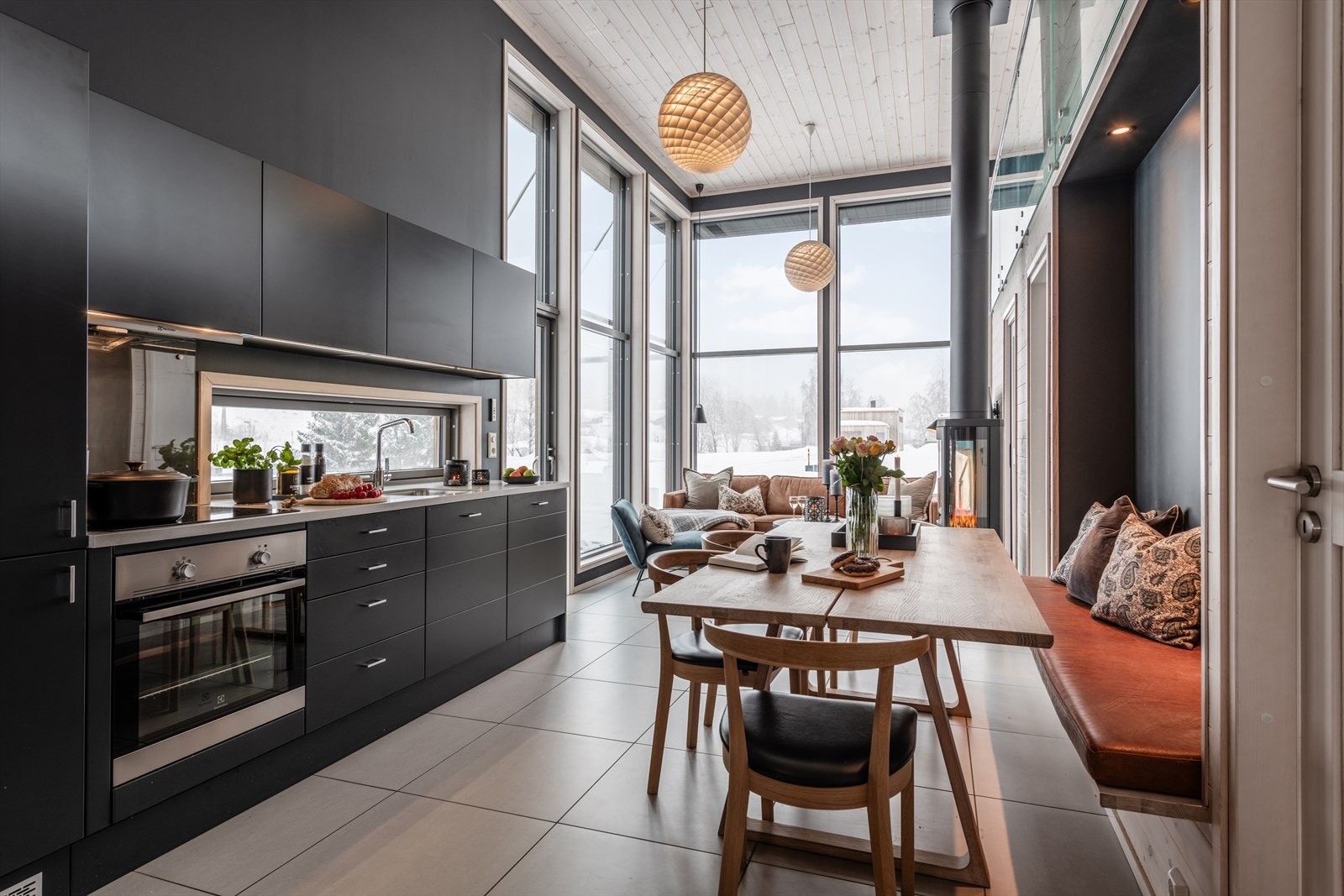 Bilder av visningshytte Galleribilde