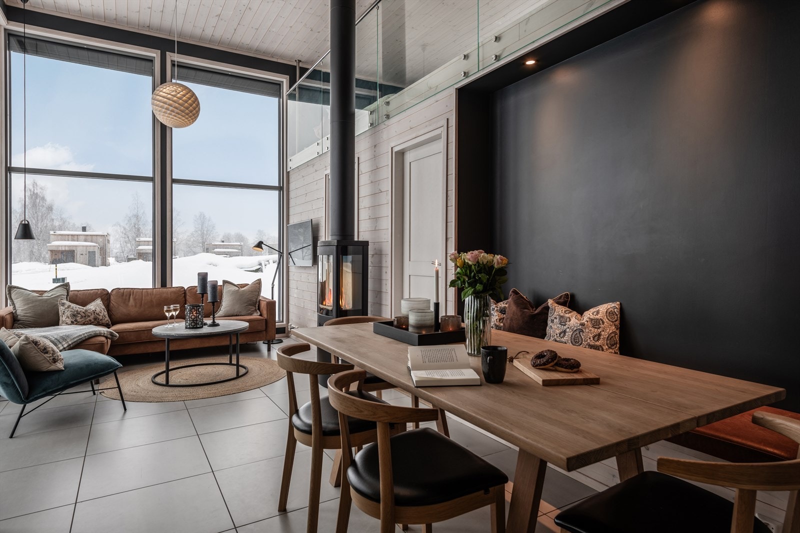 Velkommen til Hallingdal hyttepark på Ål - Bilder av visningshytte Galleribilde