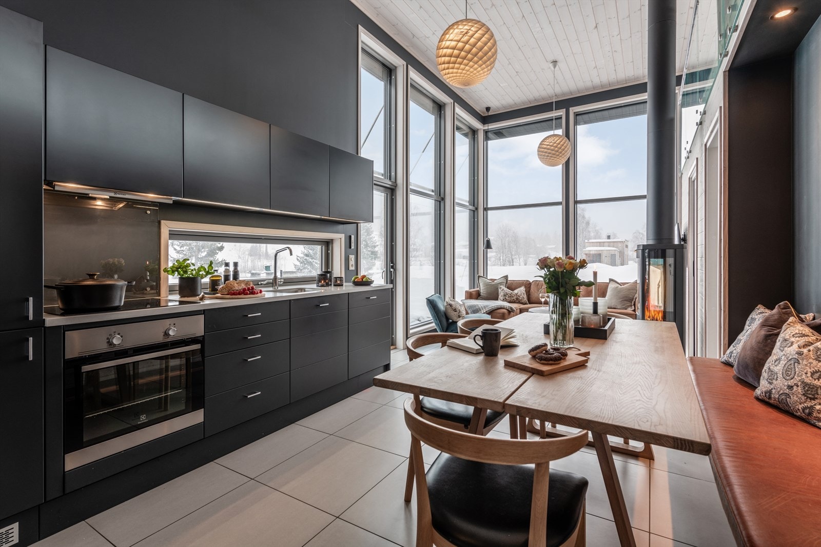 Bilder av visningshytte Galleribilde