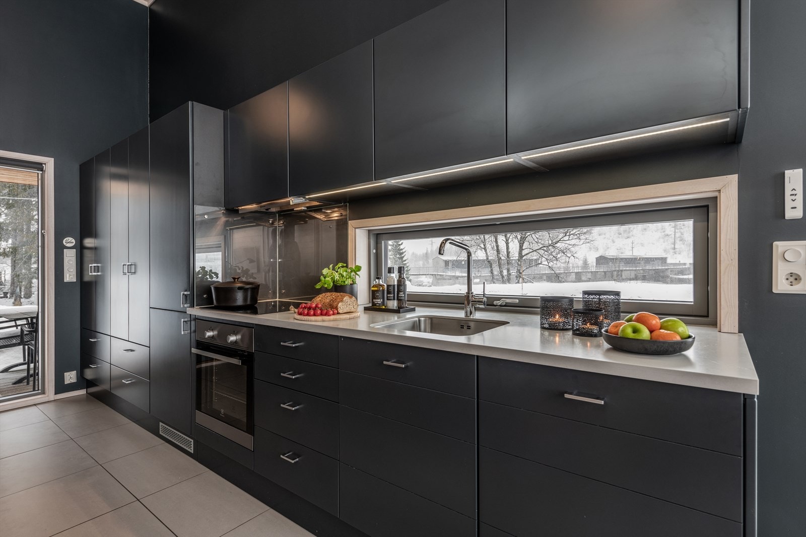 Bilder av visningshytte Galleribilde