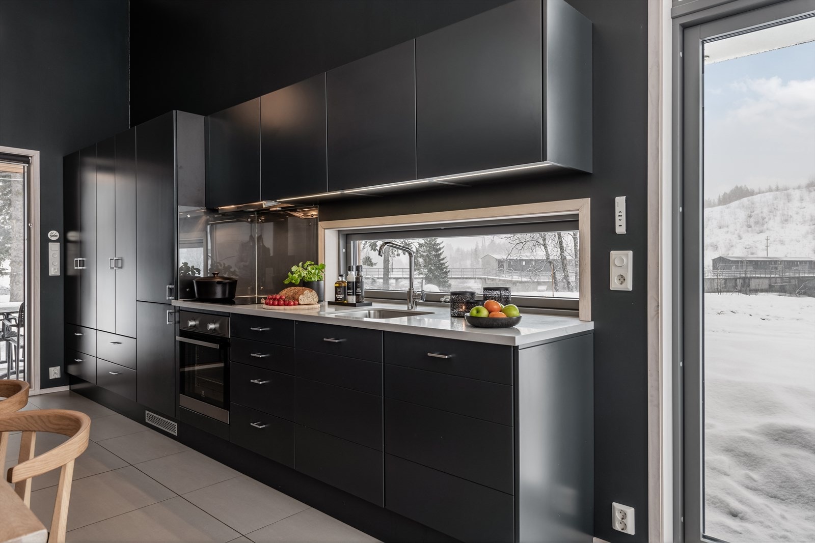 Bilder av visningshytte Galleribilde