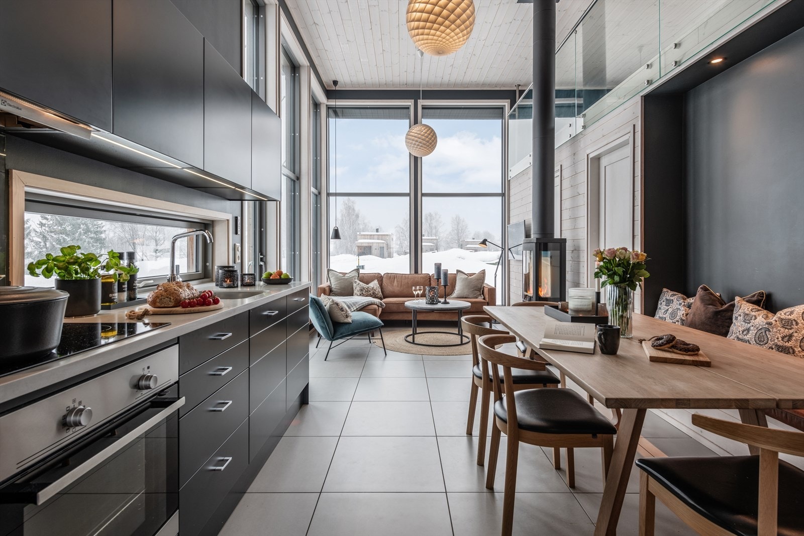 Bilder av visningshytte Galleribilde