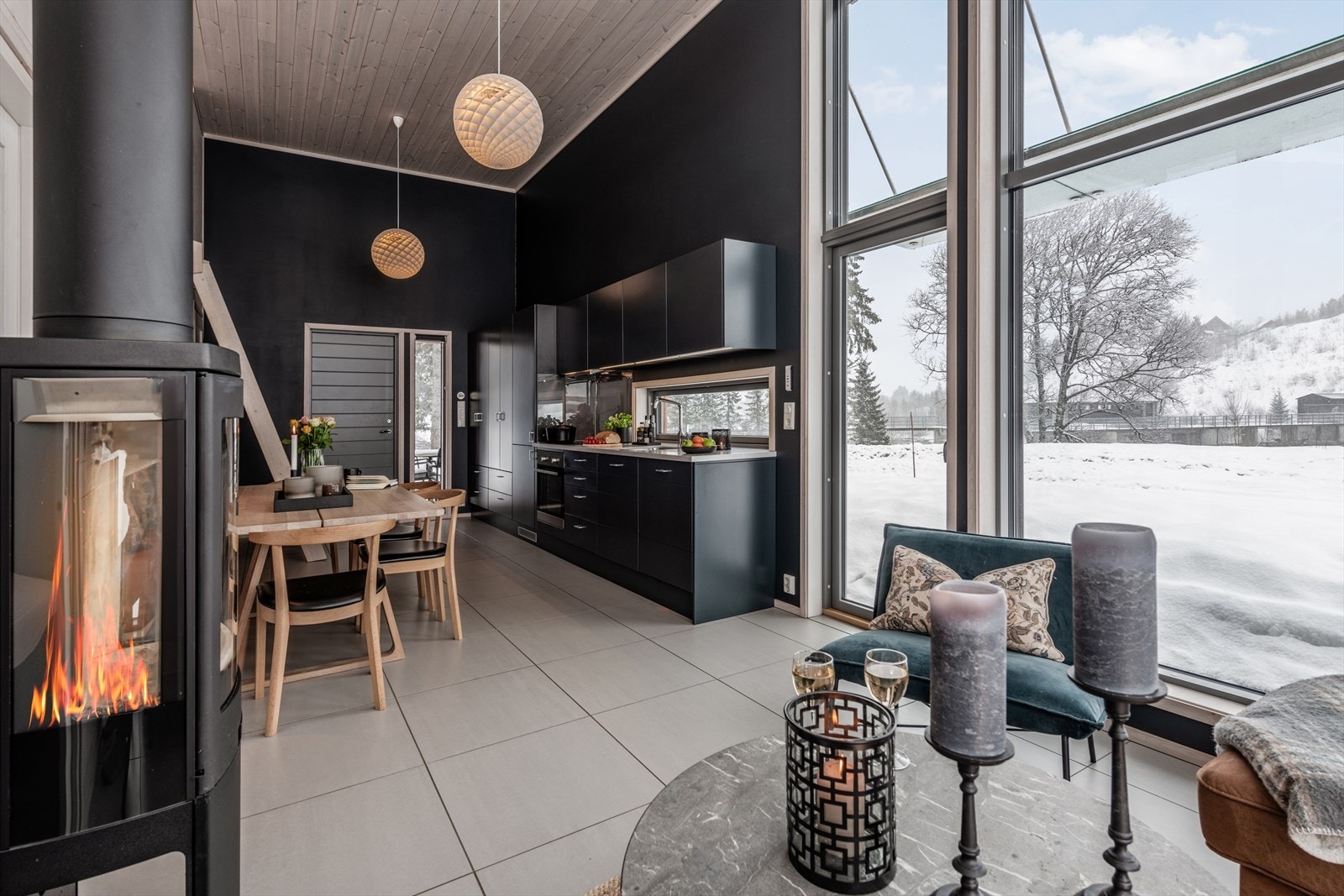 Bilder av visningshytte Galleribilde