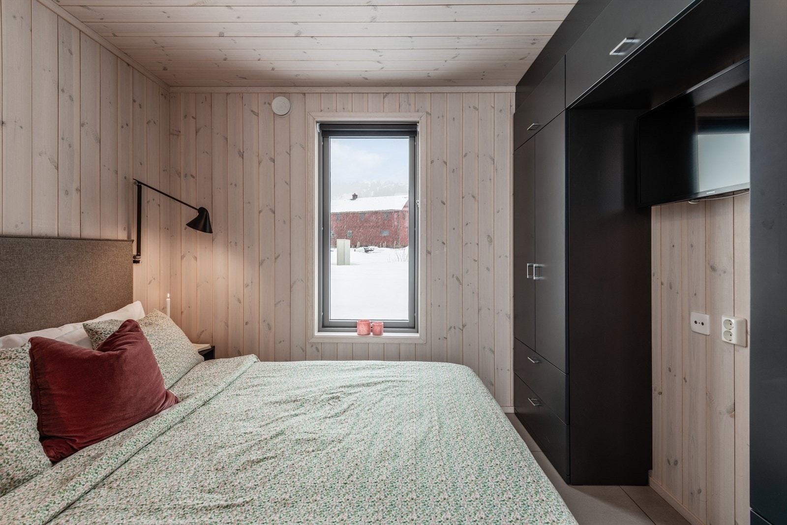 Bilder av visningshytte Galleribilde