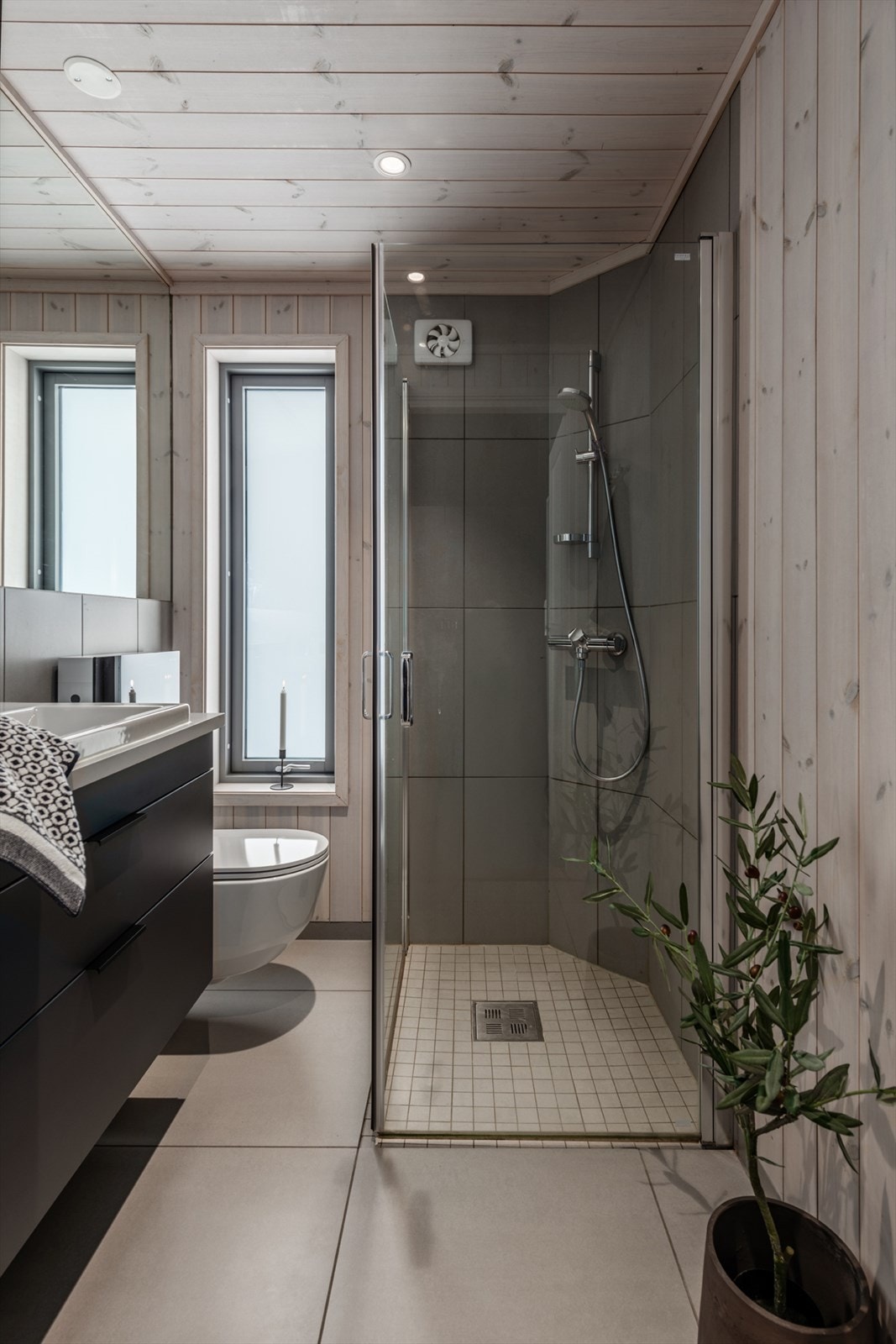 Bilder av visningshytte Galleribilde