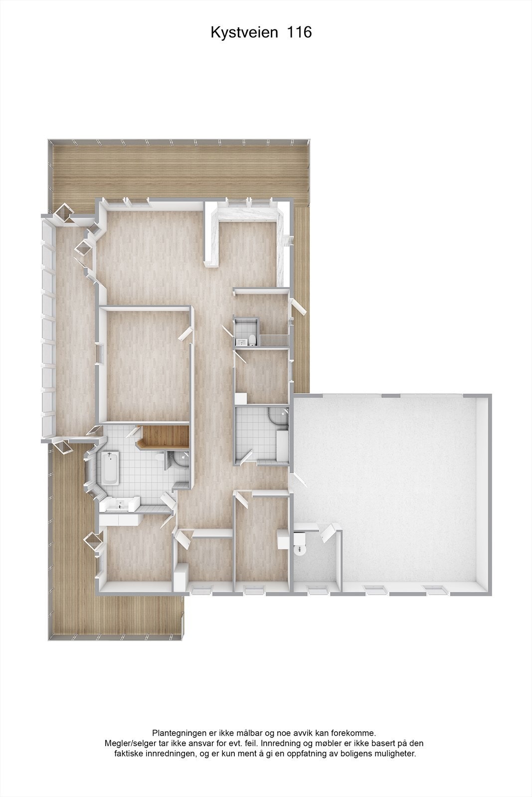 Planskisse 3D Galleribilde