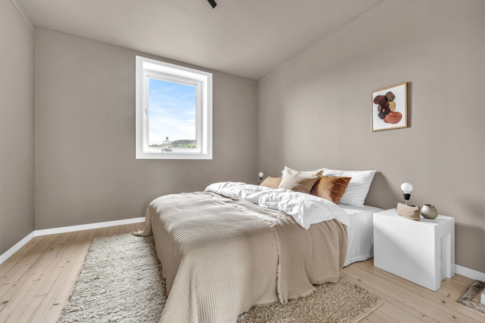 Leiligheten har to gode soverom. Galleribilde