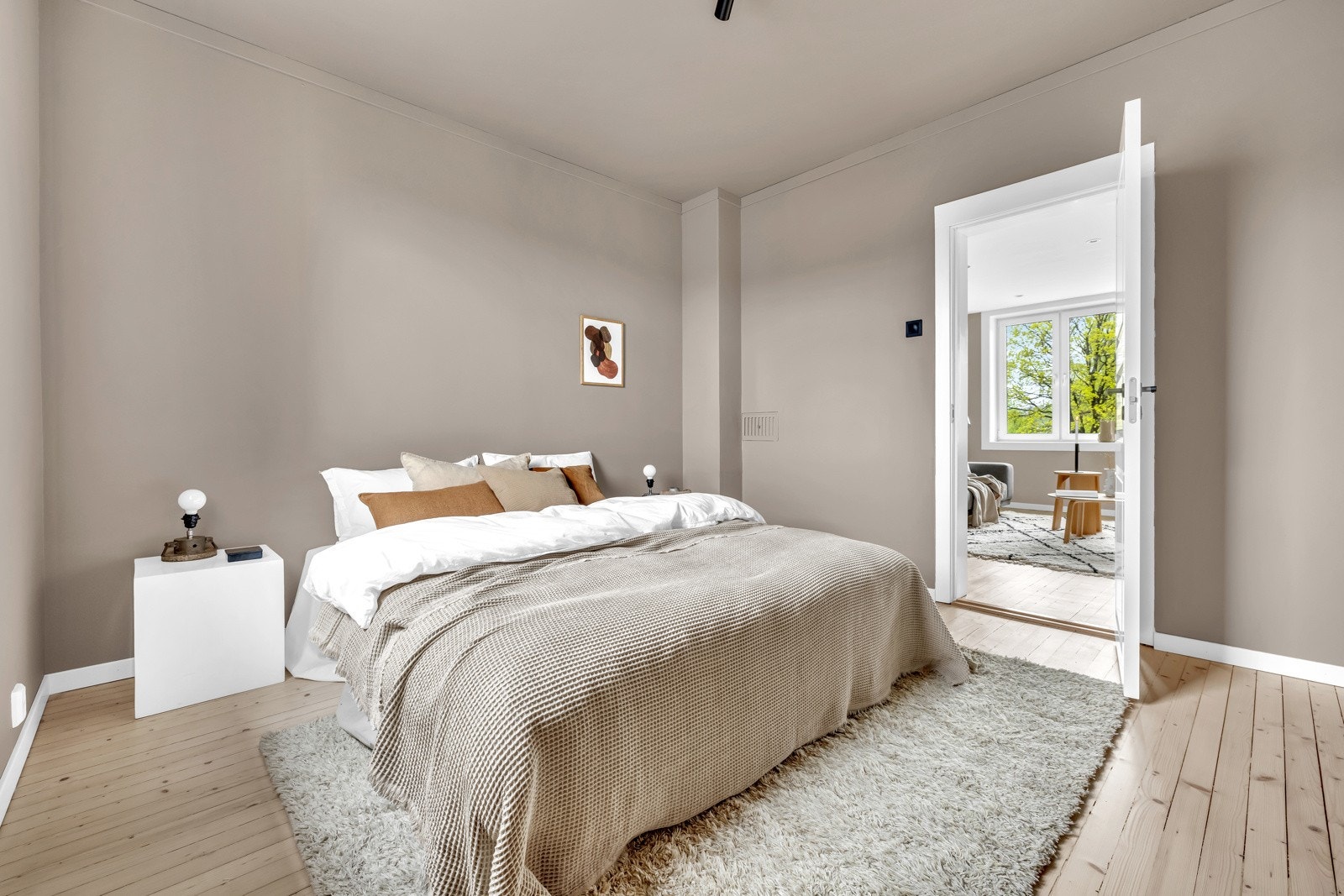 Soverommene er holdt i delikate farger og har en god atmosfære, slik at det er enkelt å falle til ro om kvelden. Galleribilde