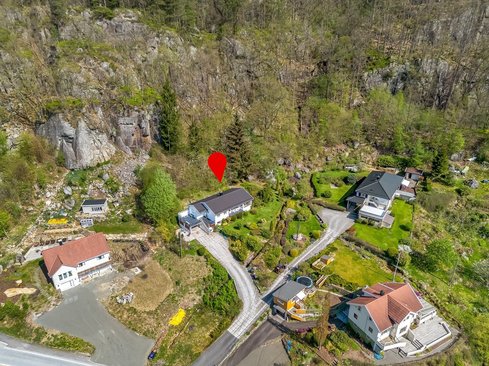 Dronefoto Galleribilde
