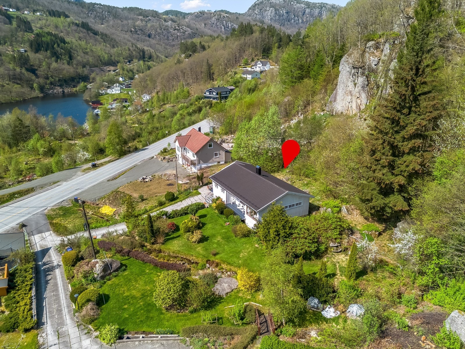 Dronefoto Galleribilde