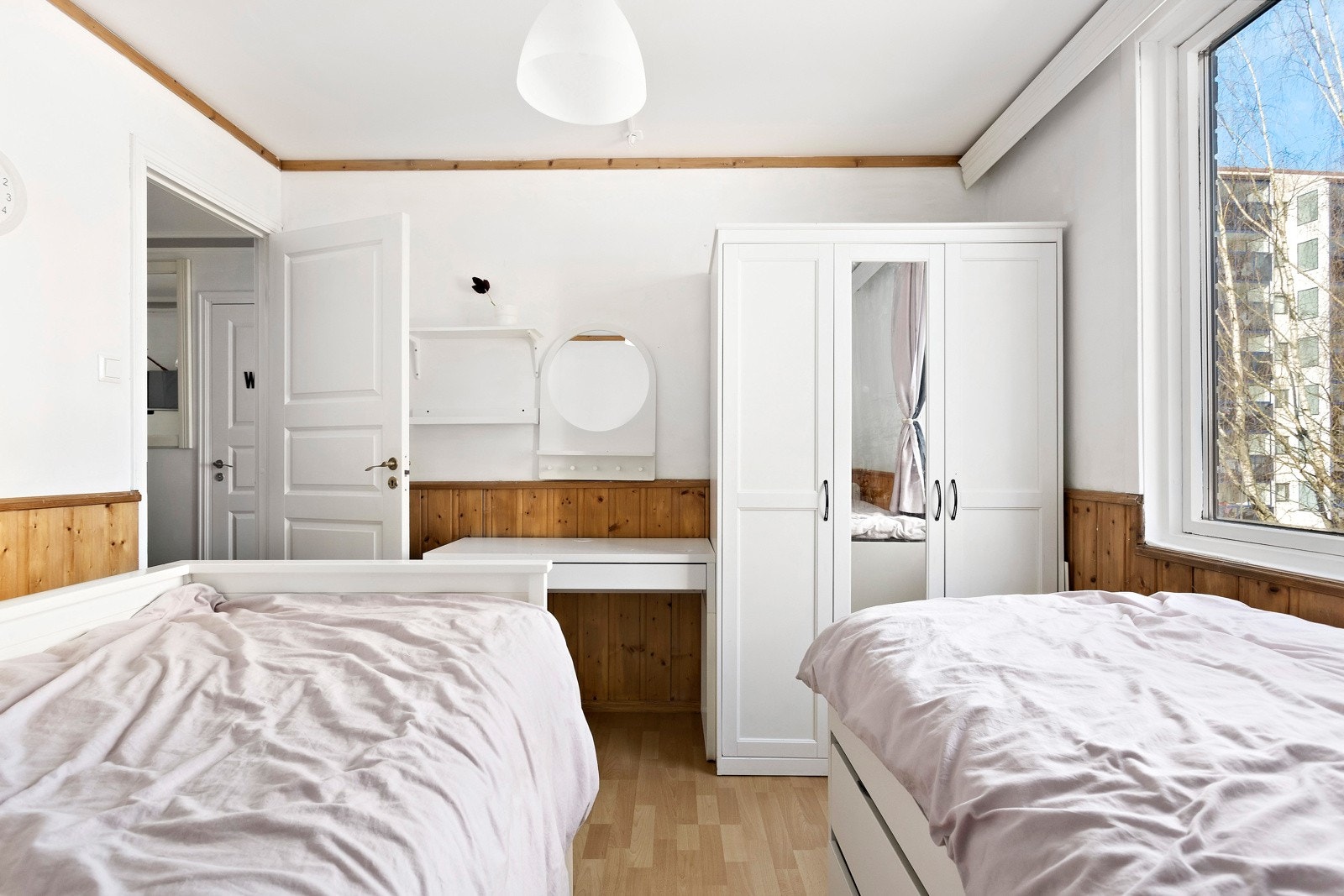 Dette rommet passer perfekt som barnerom Galleribilde