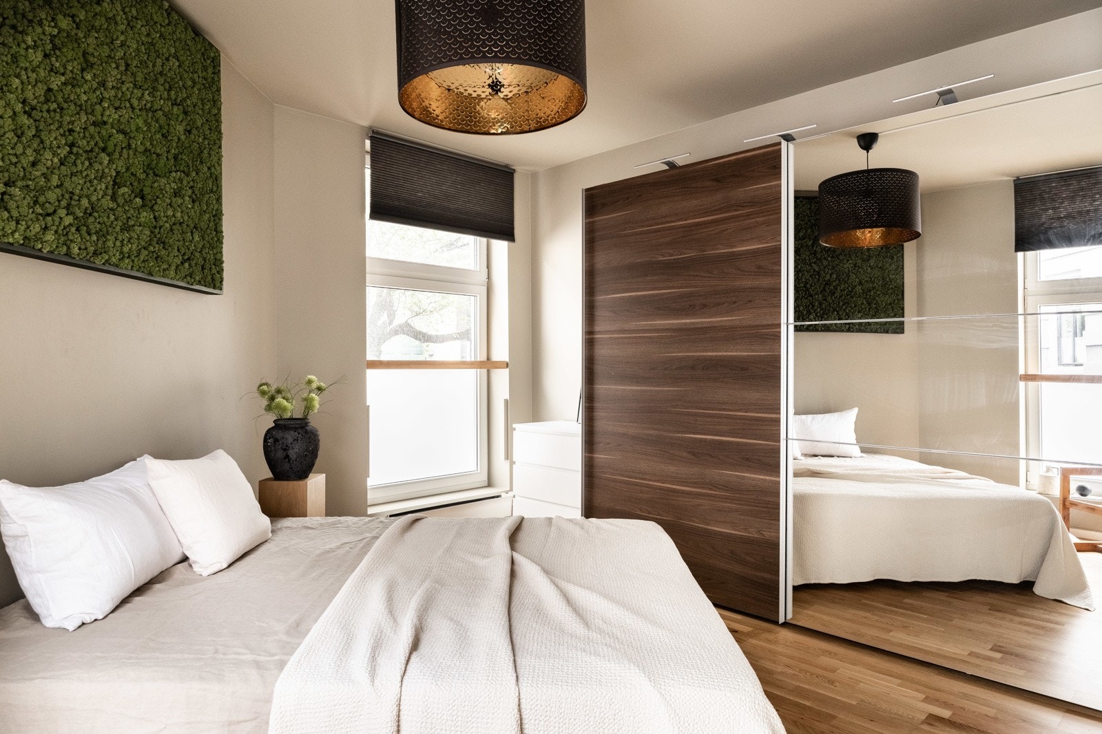 Leilighetens soverom er av god størrelse. Galleribilde