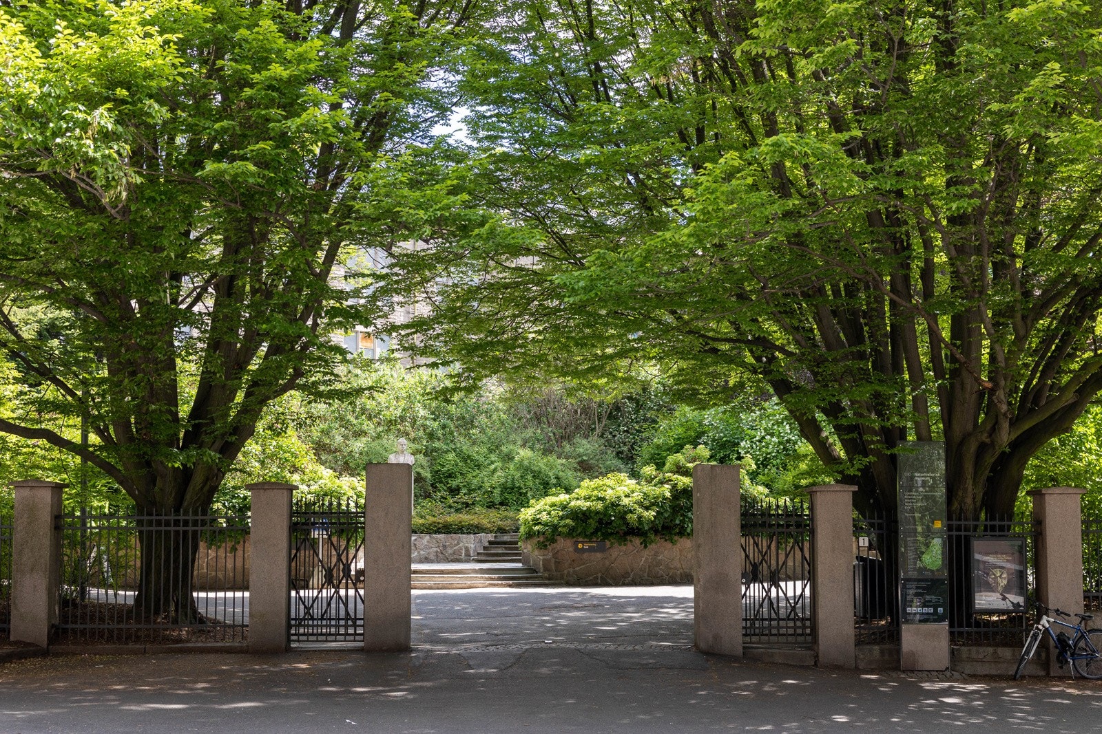 Fra leiligheten har man gangavstand til Botaniske hage. Galleribilde
