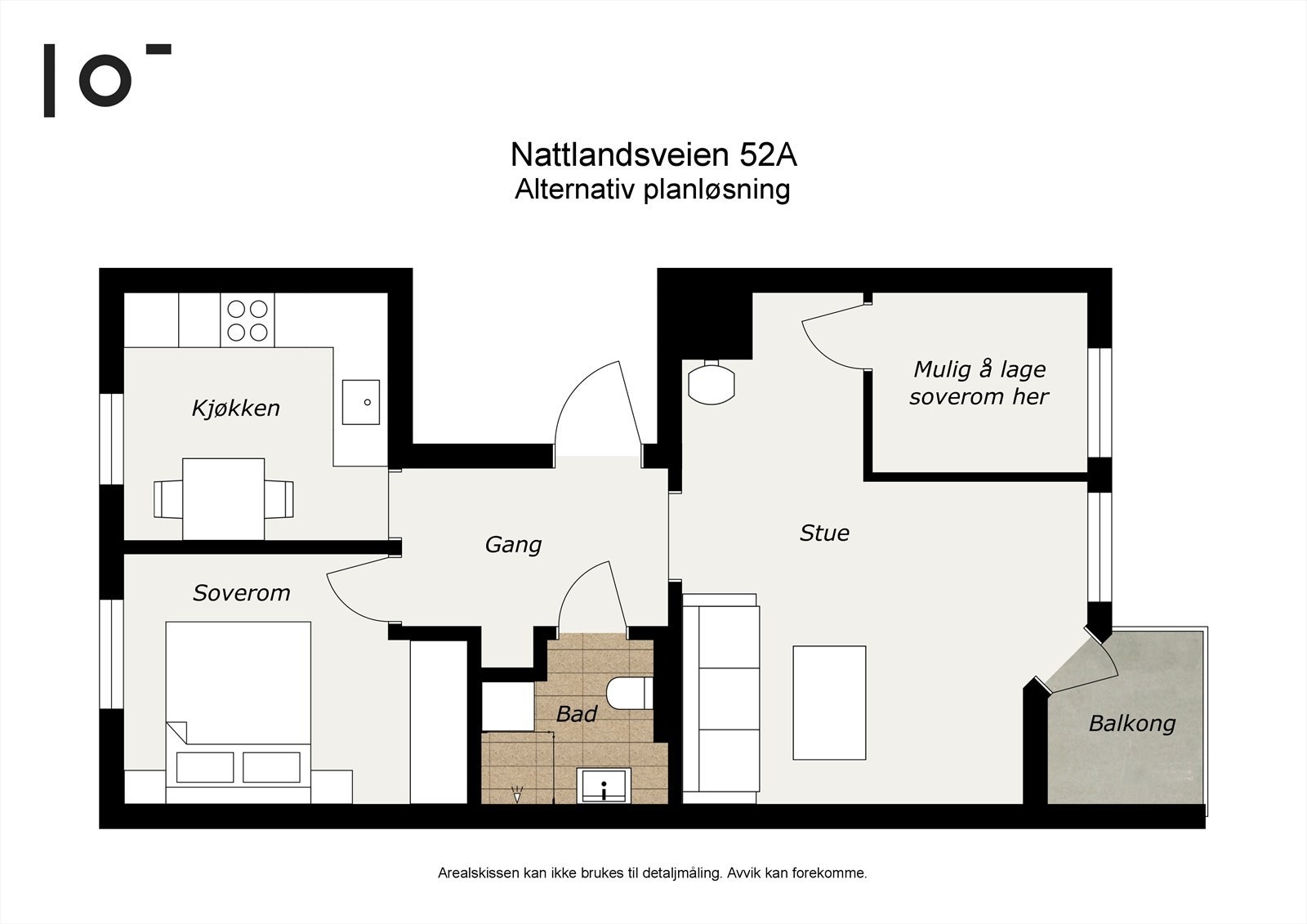 - Alternativ planløsning - Galleribilde