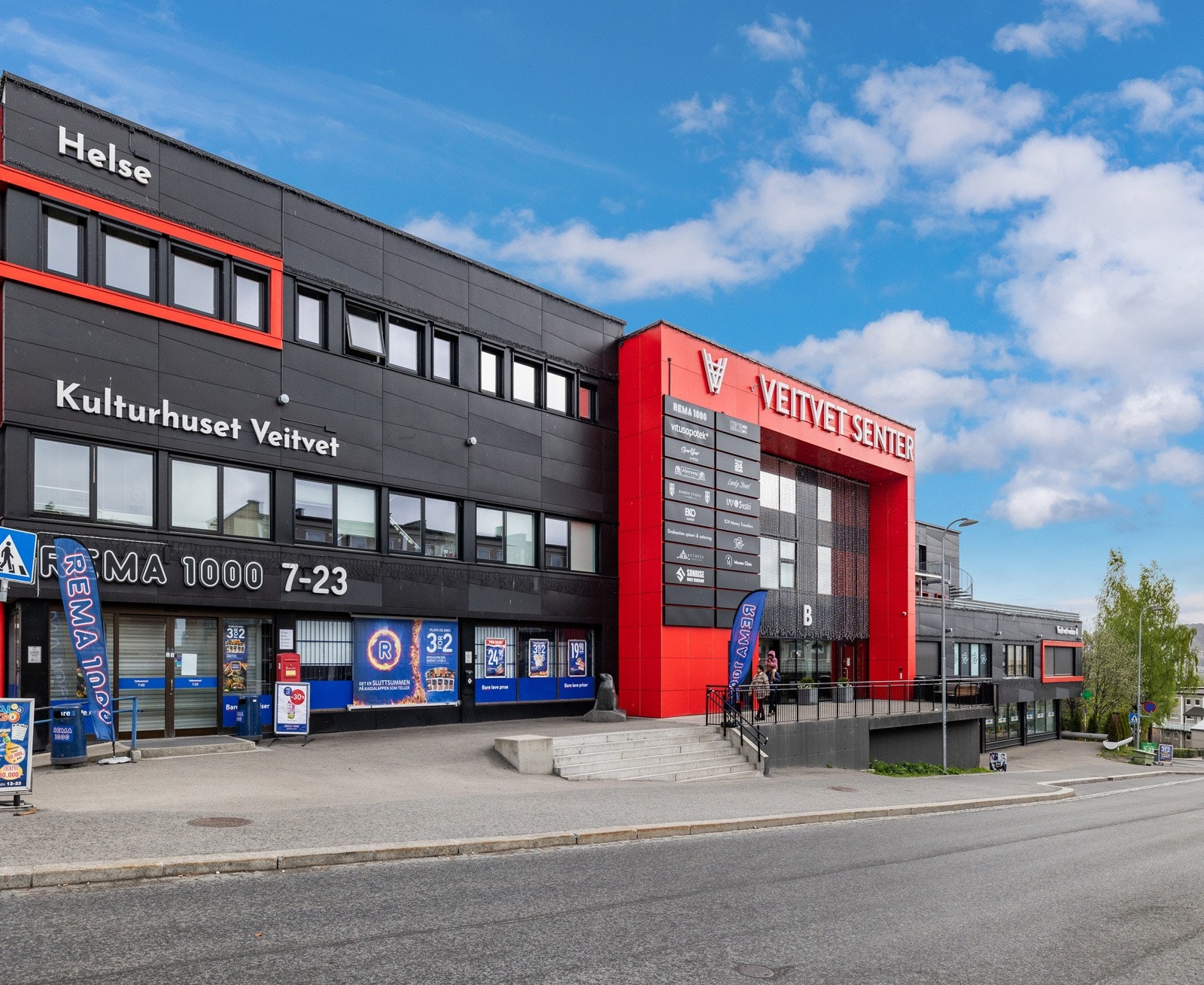 Veitvet senter med et rikt servicetilbud ligger også rett ved boligen Galleribilde