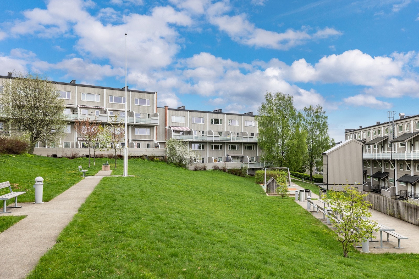 Borettslaget har fine fellesområder Galleribilde