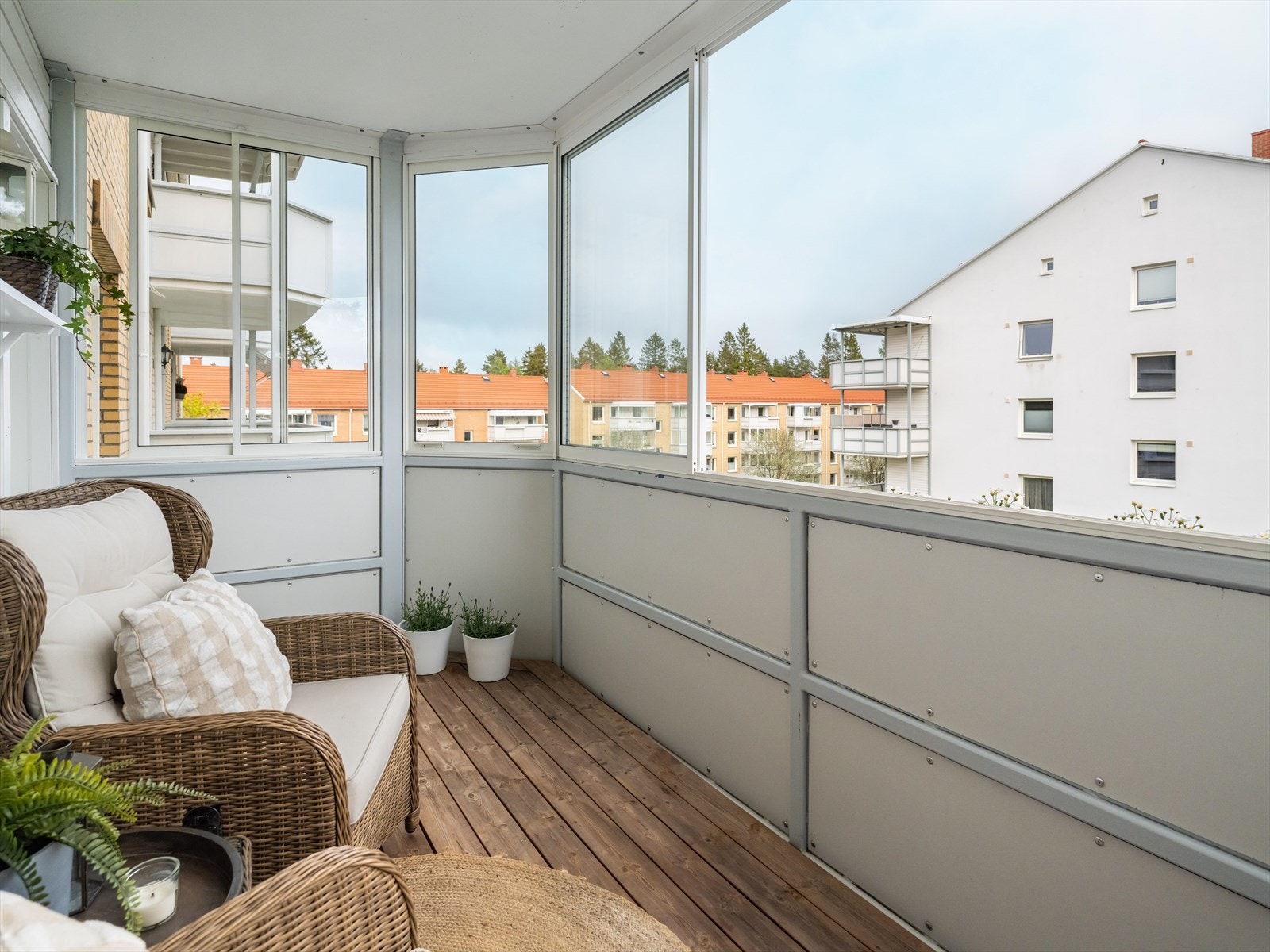 Her ligger alt til rette for å kunne nyte varme sommerdager og lune høstkvelder. Galleribilde