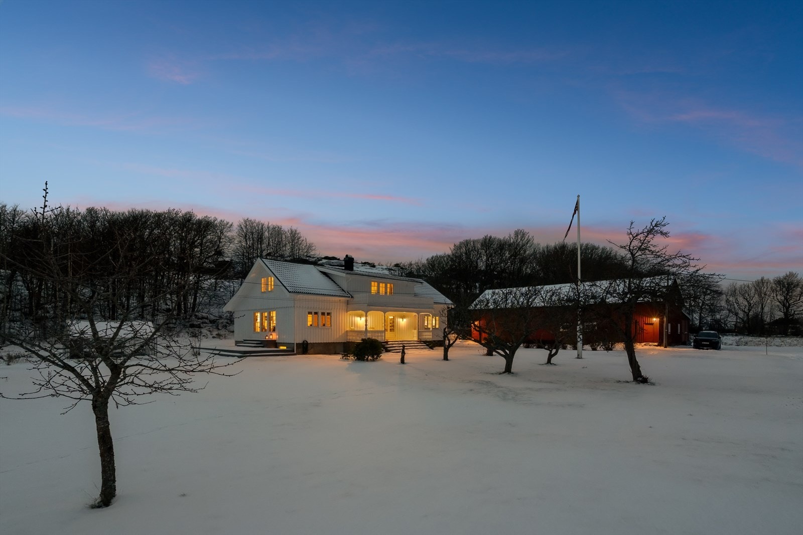 Kveldsfoto Galleribilde