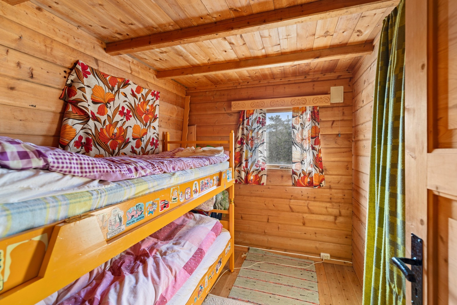 Hytta har to soverom. Galleribilde