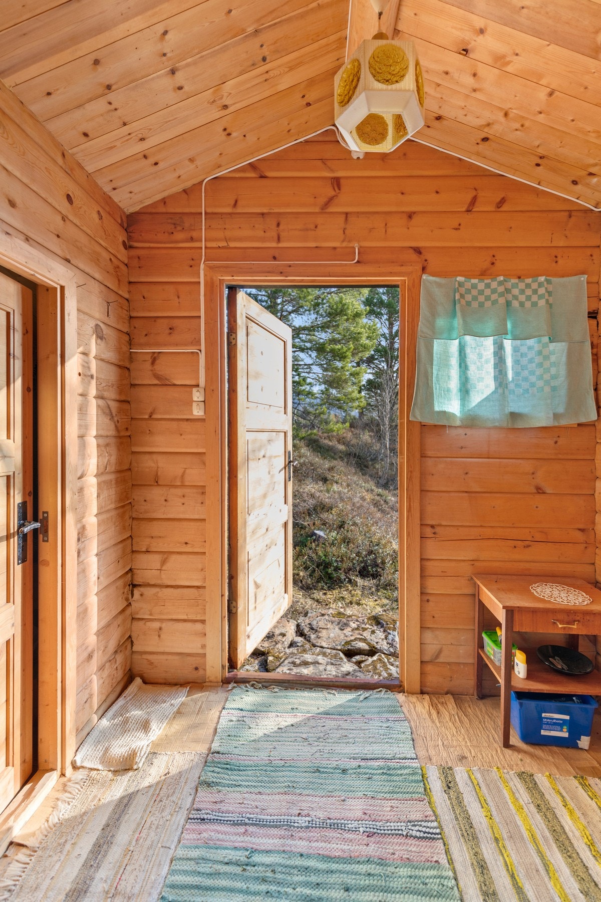 Vindfang. Fra vindfanget er det tilkomst til to innvendige boder. Galleribilde