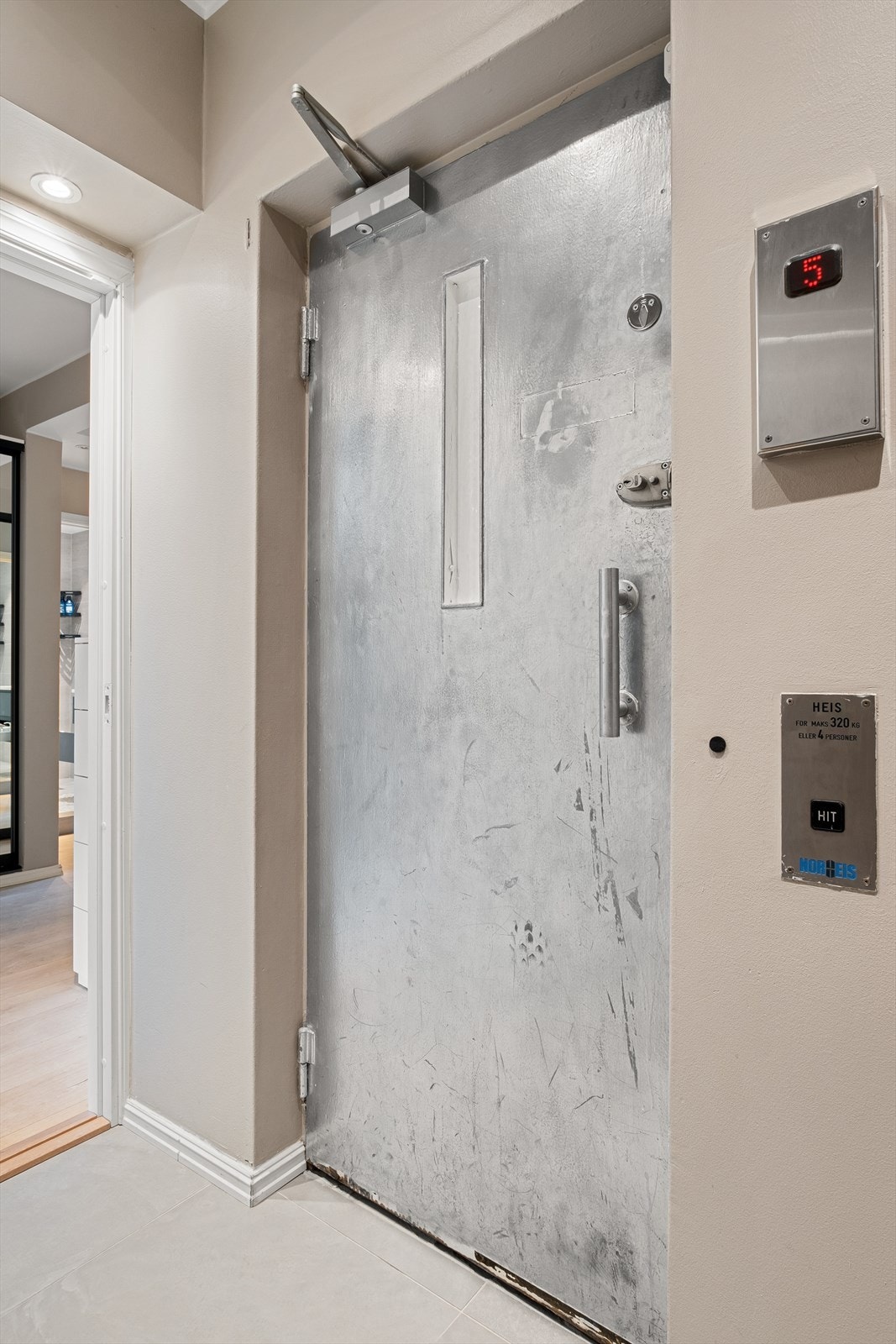 Direkte heisadkomst til leiligheten. Galleribilde