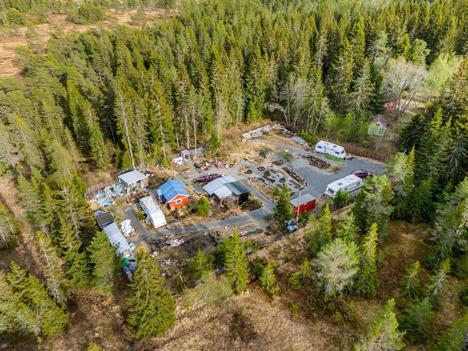Dronefoto Galleribilde