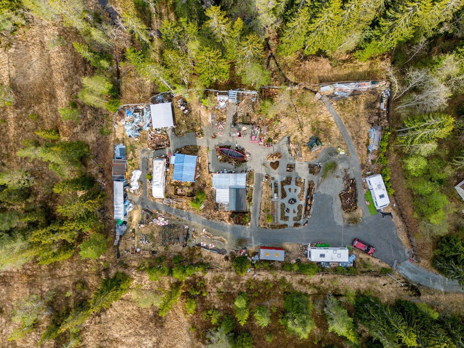 Dronefoto Galleribilde