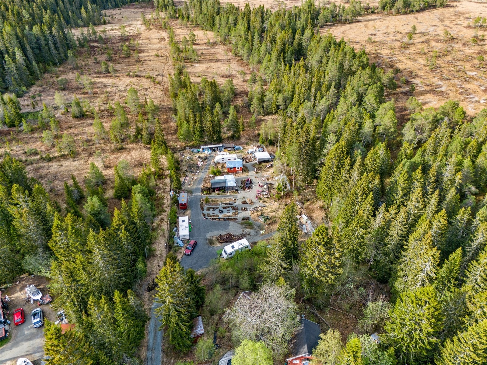 Dronefoto Galleribilde