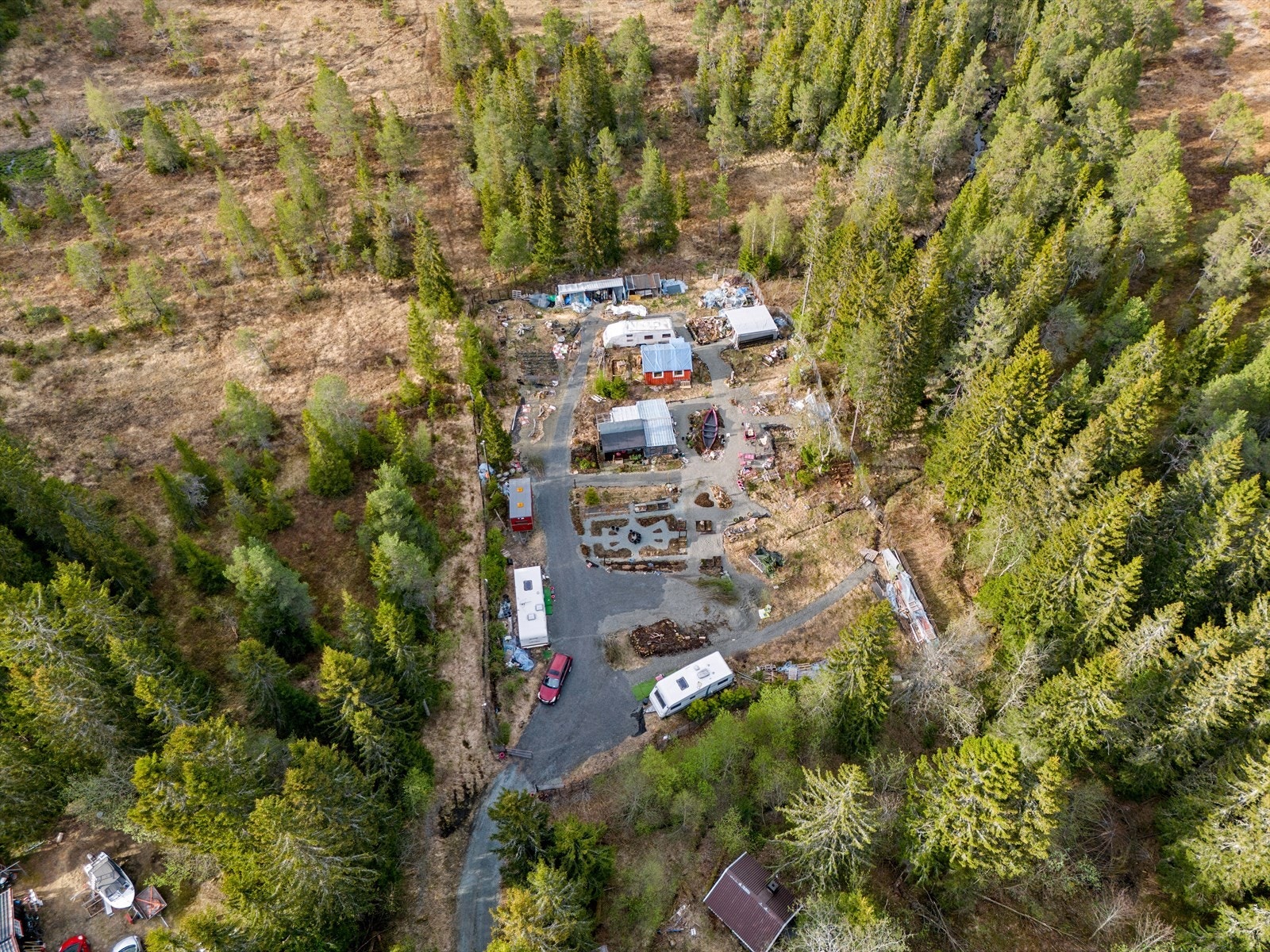 Dronefoto Galleribilde