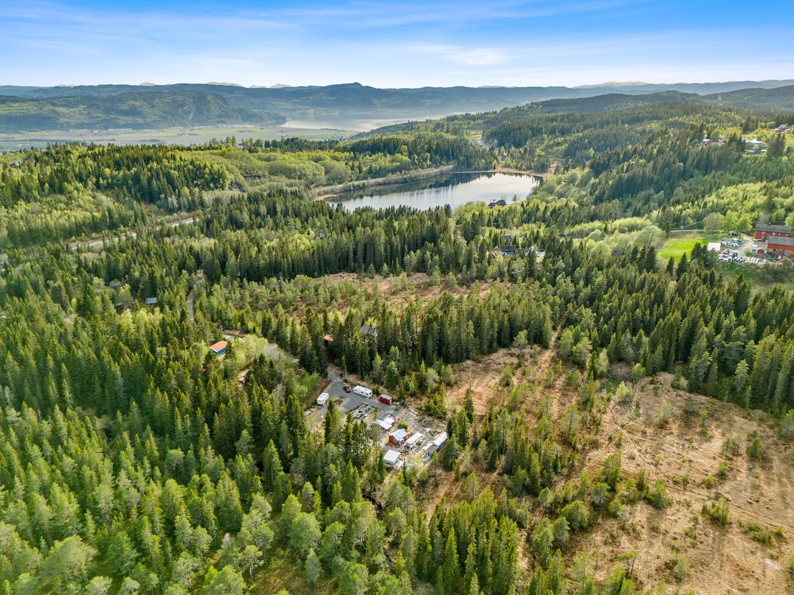 Dronefoto Galleribilde