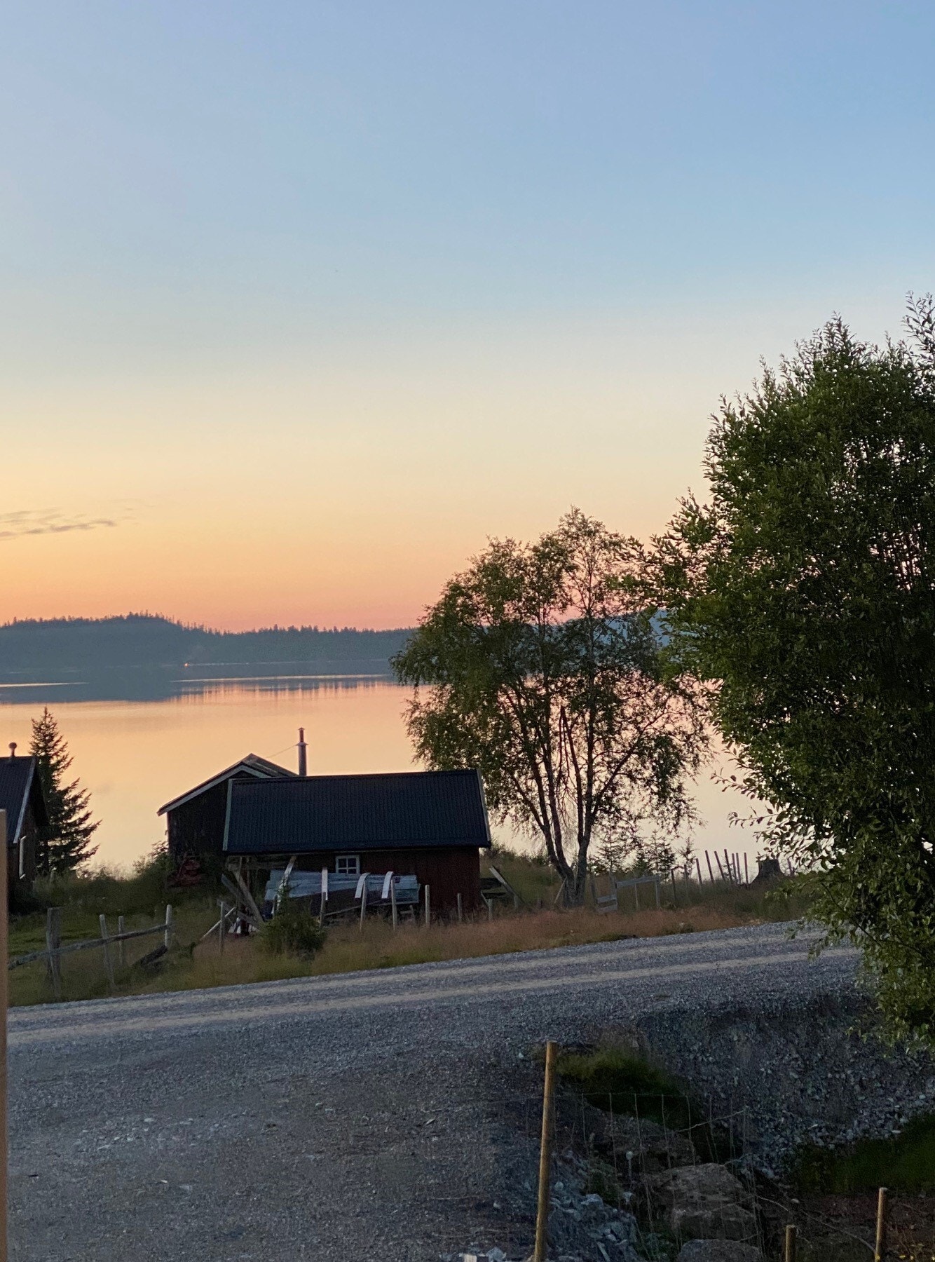 Selgers eget bilde av utsikt fra eiendommen. Galleribilde