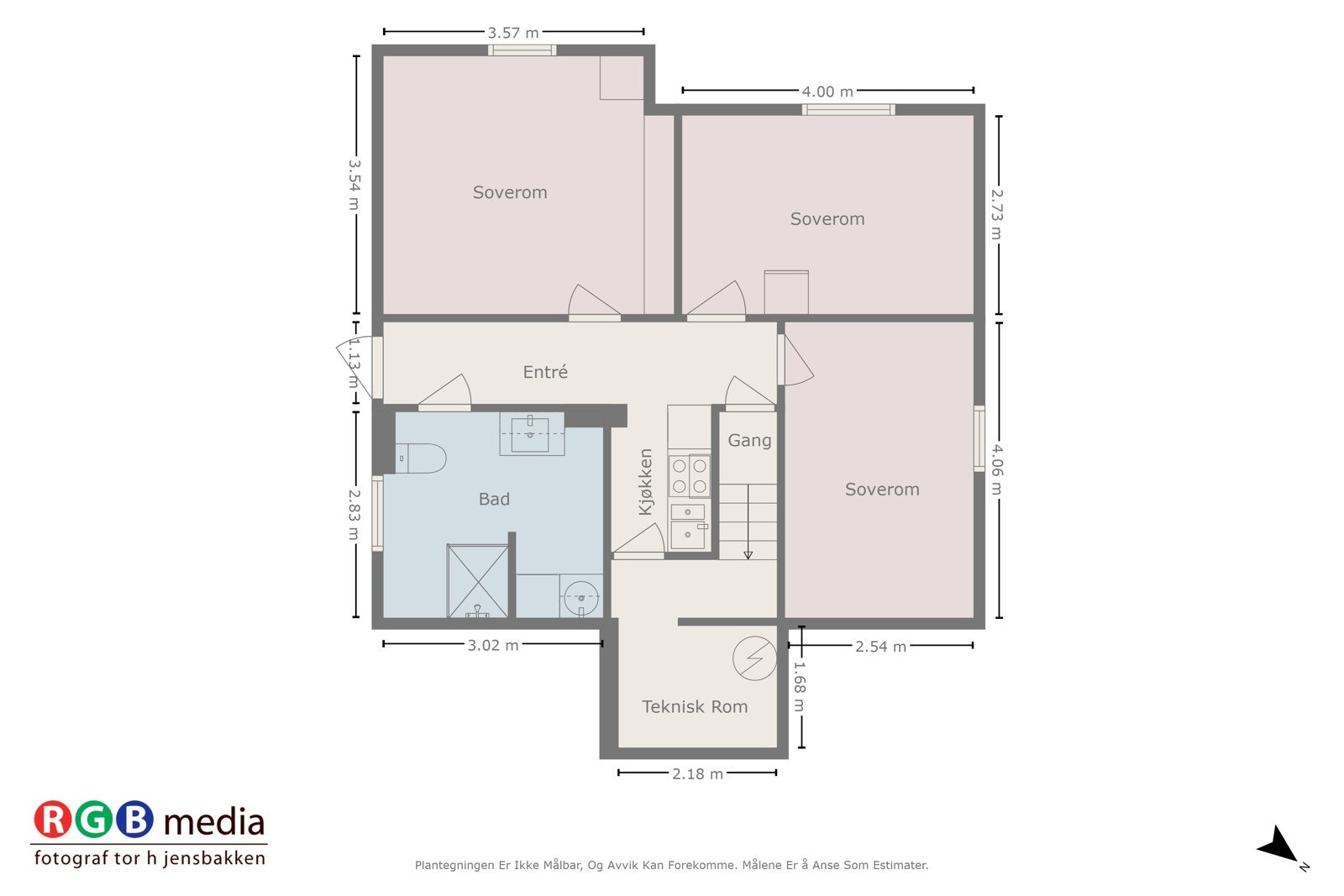 Plantegning sokkeletasje Galleribilde