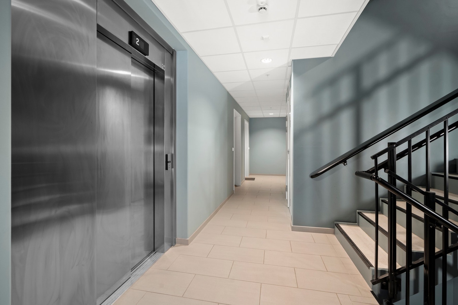 Heis i bygget Galleribilde