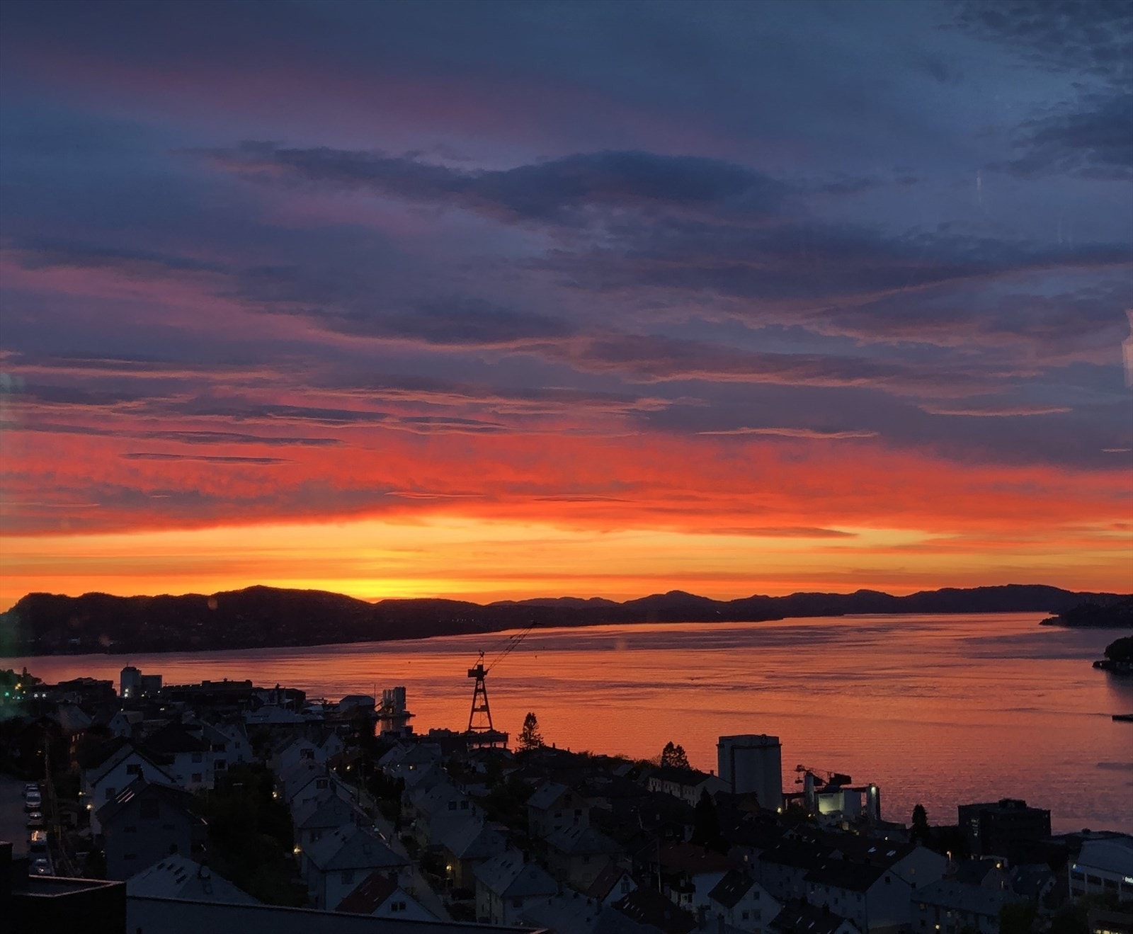 Spektakulære solnedganger Galleribilde