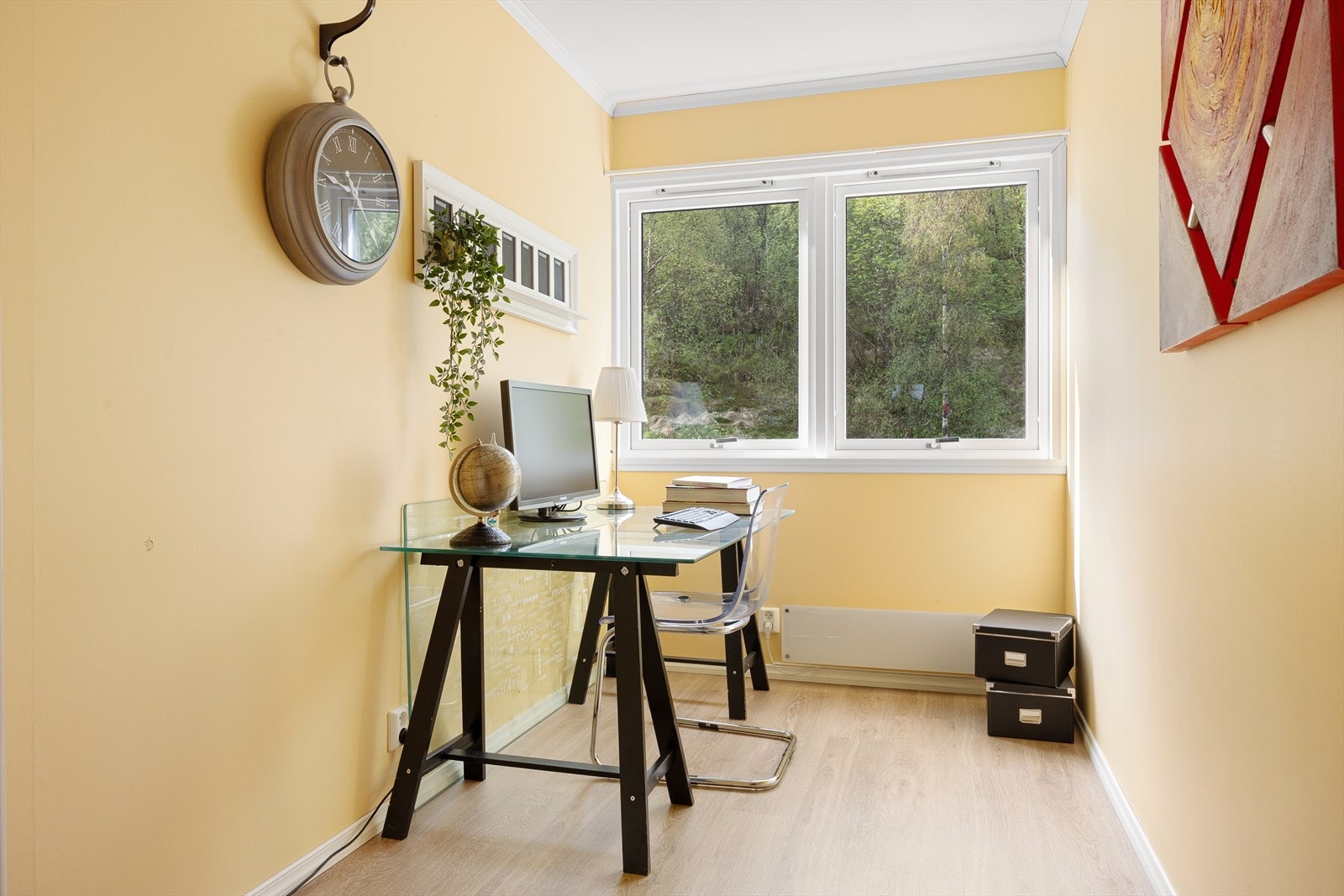 Soverom nr. 3 er på 6,6 kvm. og kan evt brukes som gjesterom eller kontor Galleribilde