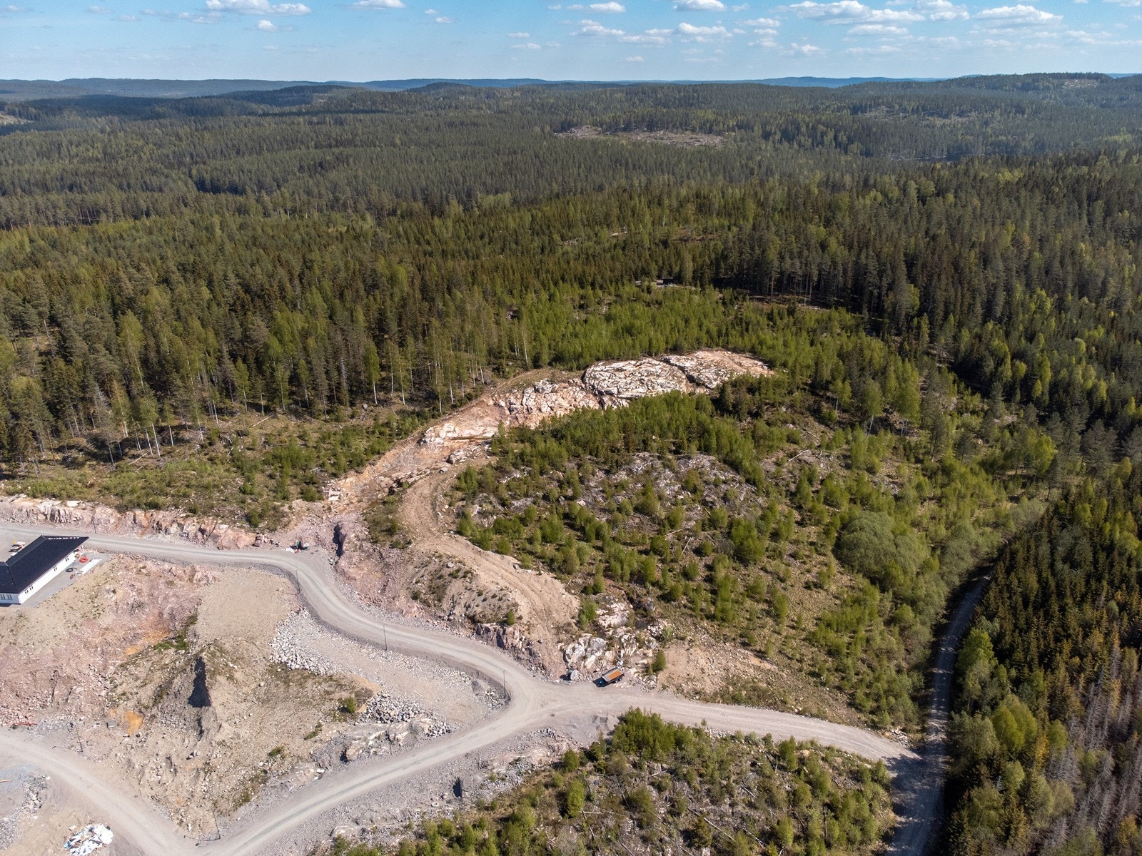 Her er det gode muligheter for å skape et nytt og familievennlig nabolag. Galleribilde