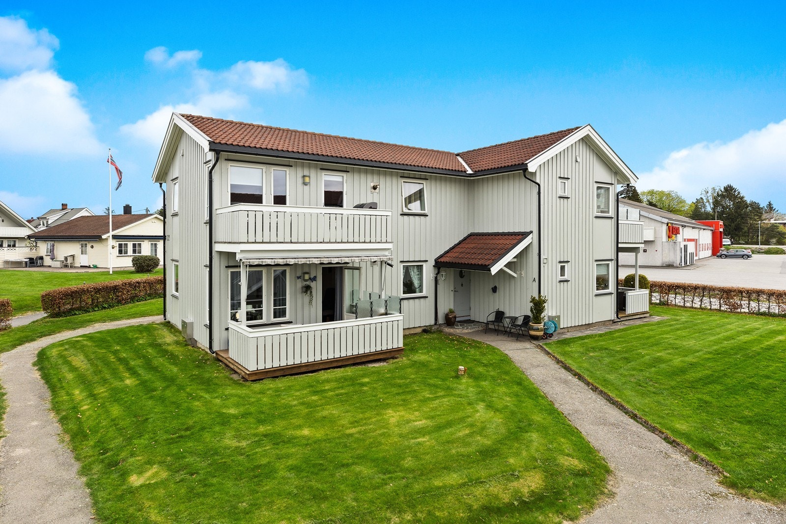 Velkommen til Olav Torpbuen 12C - Koselig leilighet på Torp i 1. etasje Galleribilde