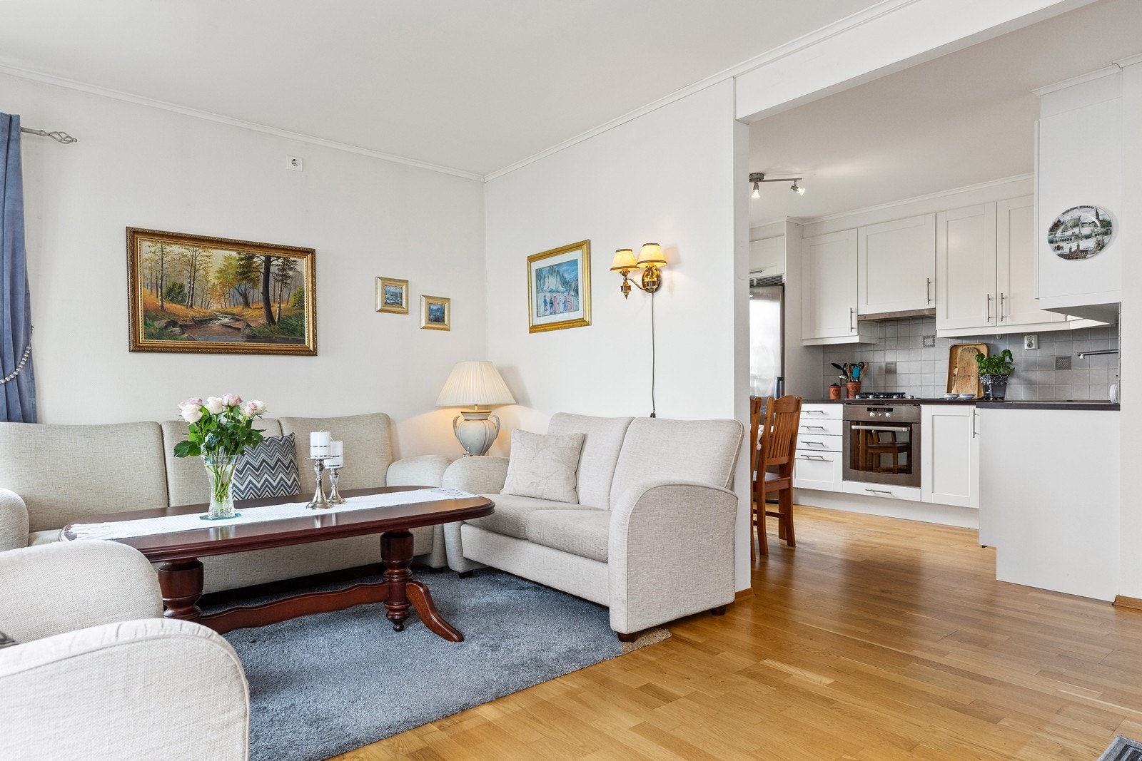 Lettstelt leilighet fra 2008 med 1 soverom, stue, kjøkken bad og garasjeplass Galleribilde