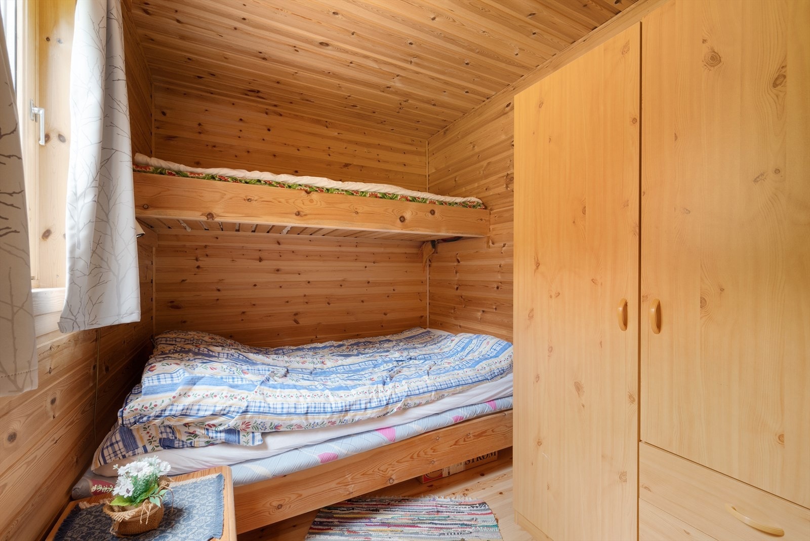 2. soverommet har også godt med plass til sengeplasser samt oppbevaring Galleribilde