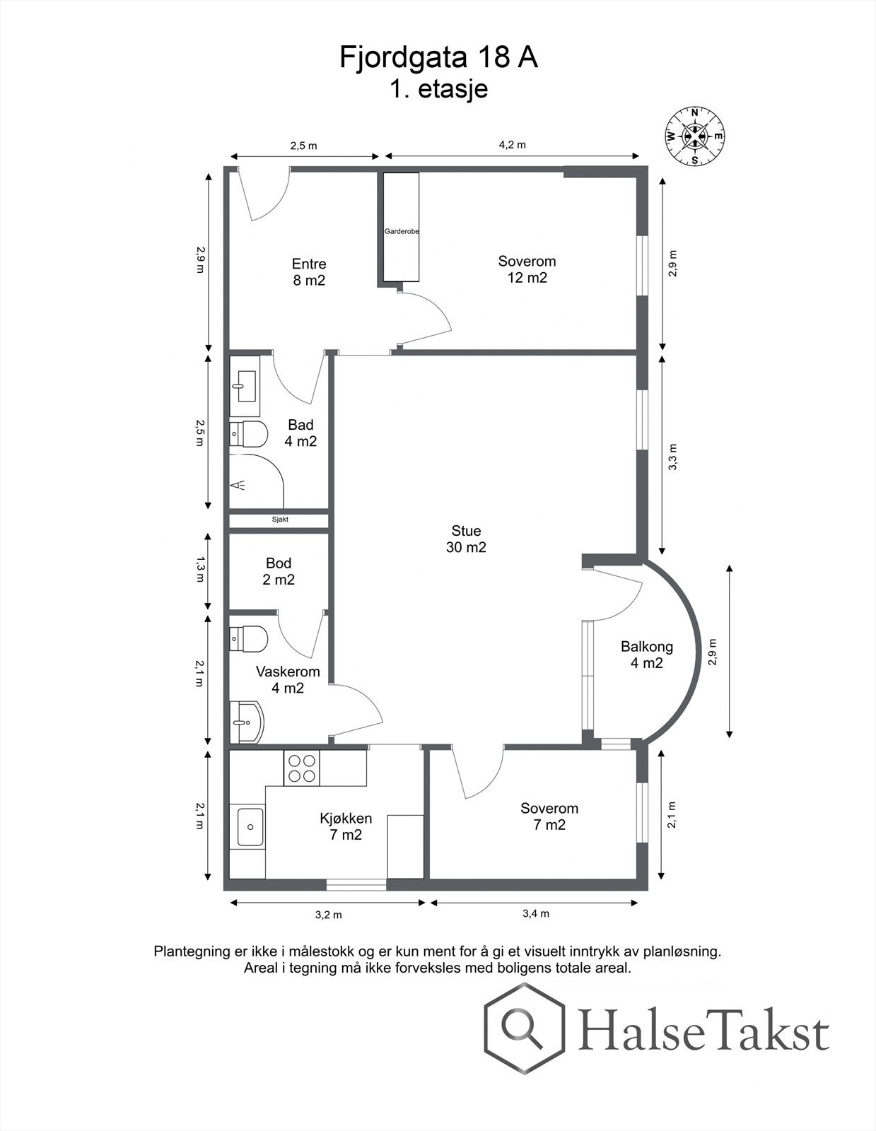 Plantegning. Galleribilde