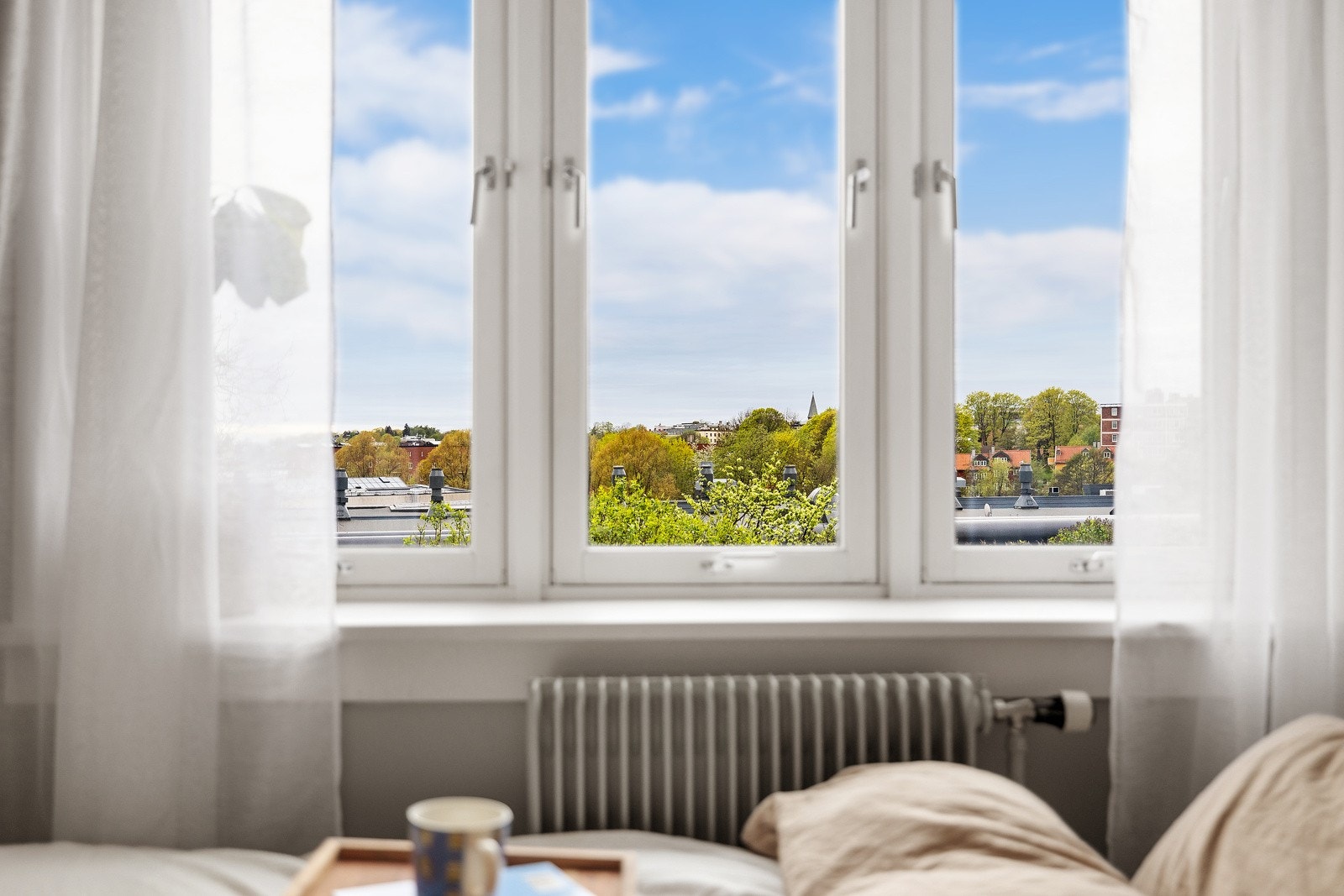 Utsikten fra soveromet. Galleribilde